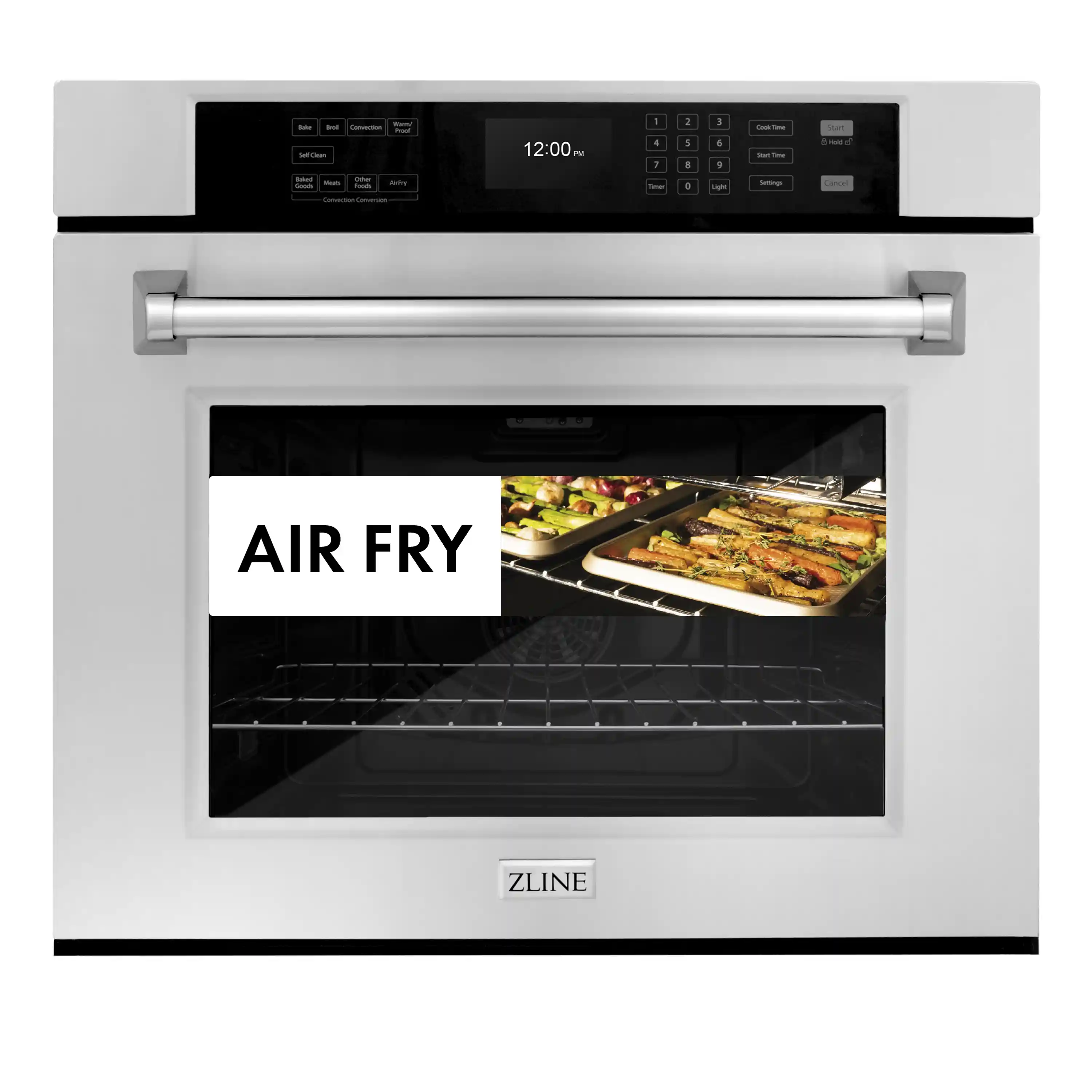 ZLINE 3-Piece Appliance Package - 36 in. Rangetop, 30 in. Wall Oven, & Premium Hood in Stainless Steel - Image 14