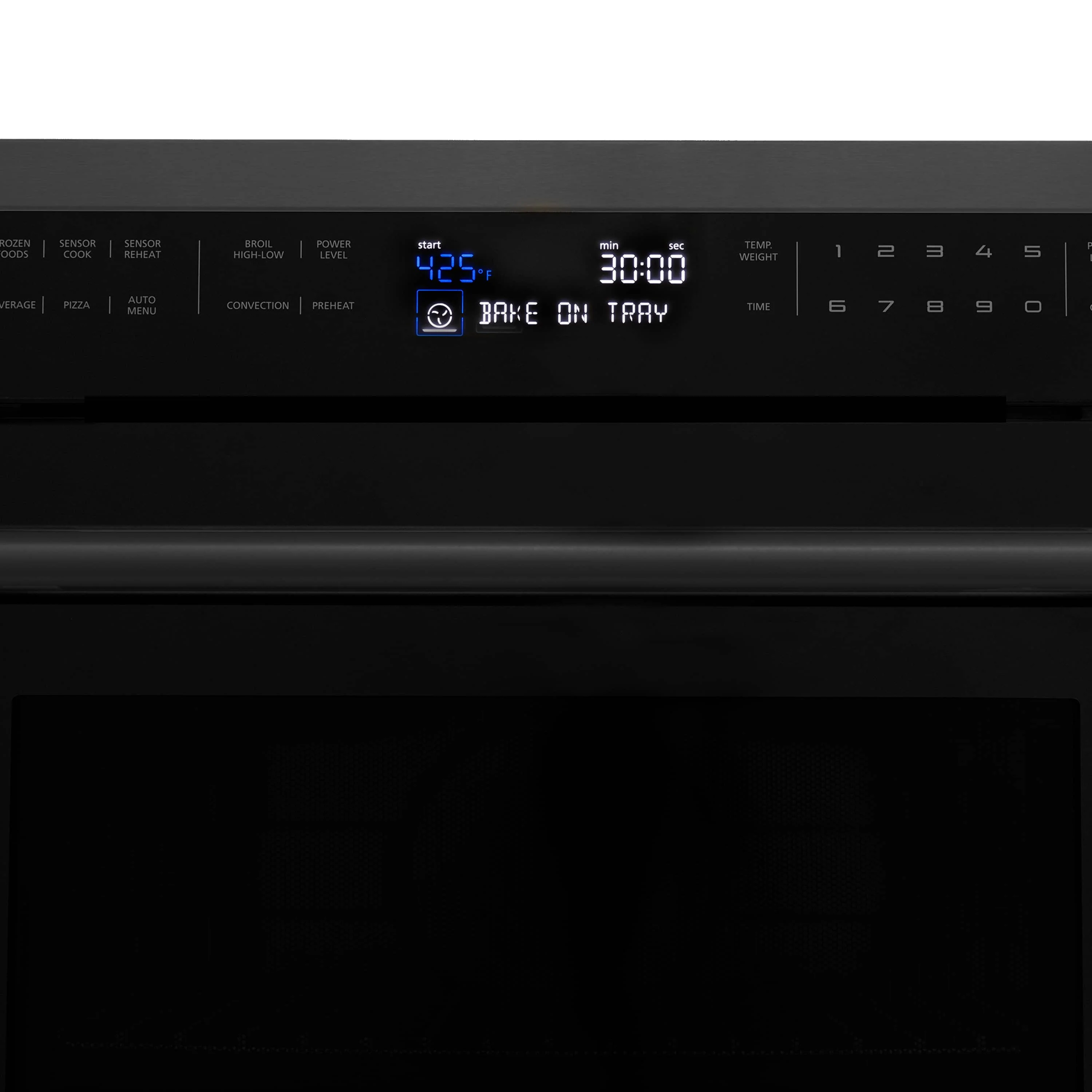 ZLINE 3-Piece Appliance Package - 48-inch Dual Fuel Range with Brass Burners, 24-inch Microwave Oven & Convertible Wall Mount Range Hood in Black Stainless Steel (3KP-RABRHMWO-48) - Image 9