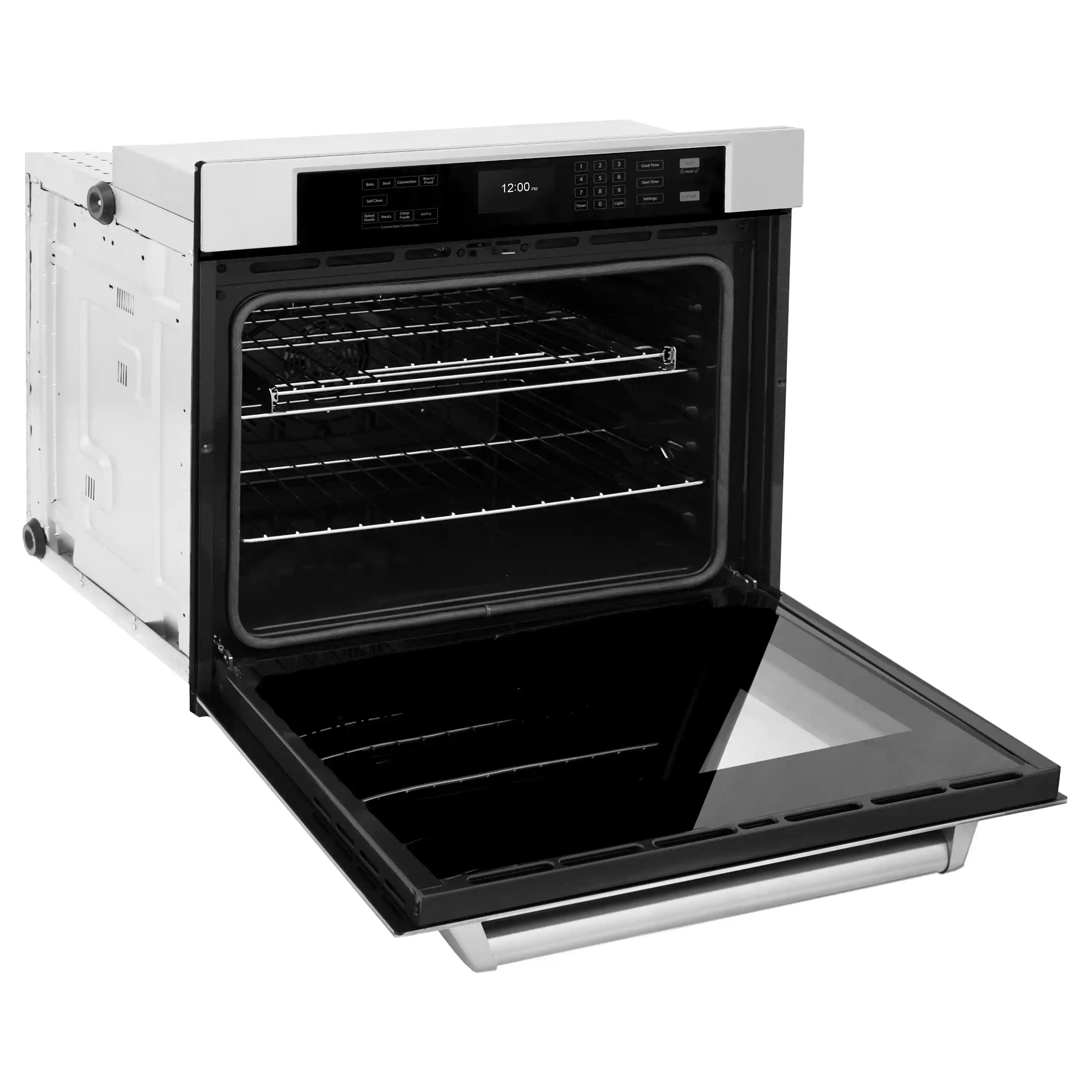 ZLINE 3-Piece Appliance Package - 48 in. Rangetop, 30 in. Wall Oven, & Premium Hood in Stainless Steel - Image 30