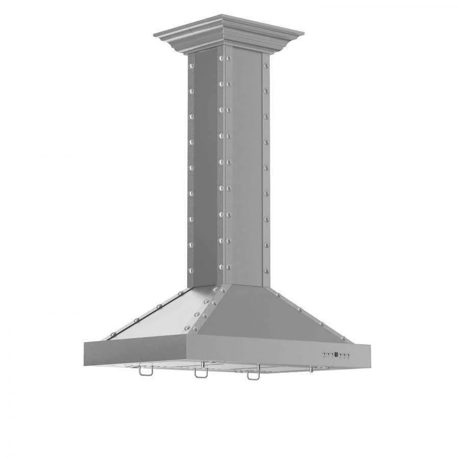 ZLINE 30-Inch Designer Series Stainless Island Range Hood (KB2i-4SSXS-30) - Image 10