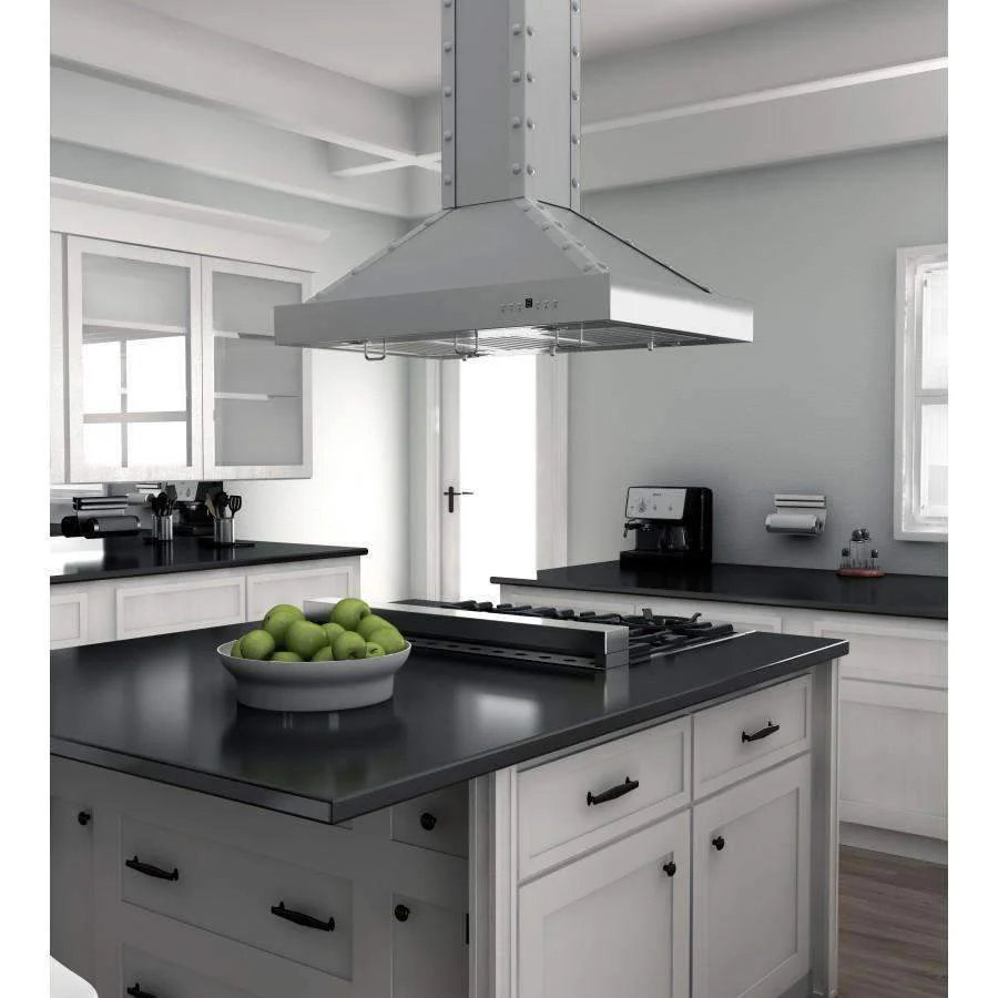 ZLINE 30-Inch Designer Series Stainless Island Range Hood (KB2i-4SSXS-30) - Image 5