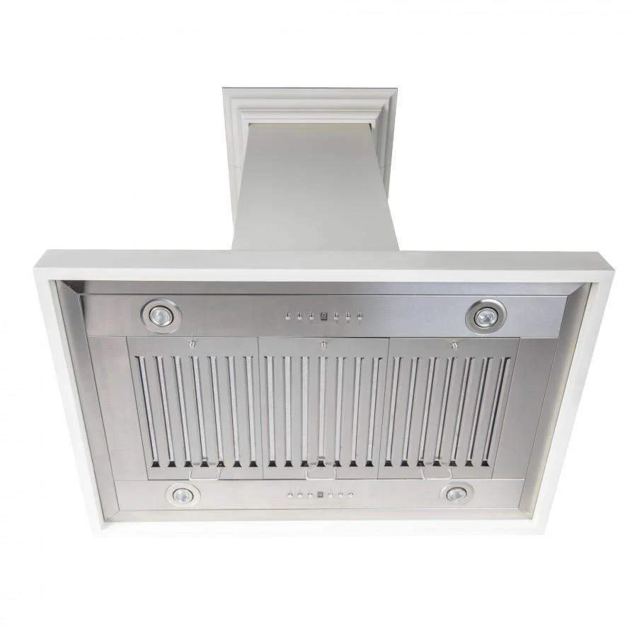 ZLINE 30-Inch Designer Series Wooden Island Range Hood with Crown Molding (KBiTT-30) - Image 5