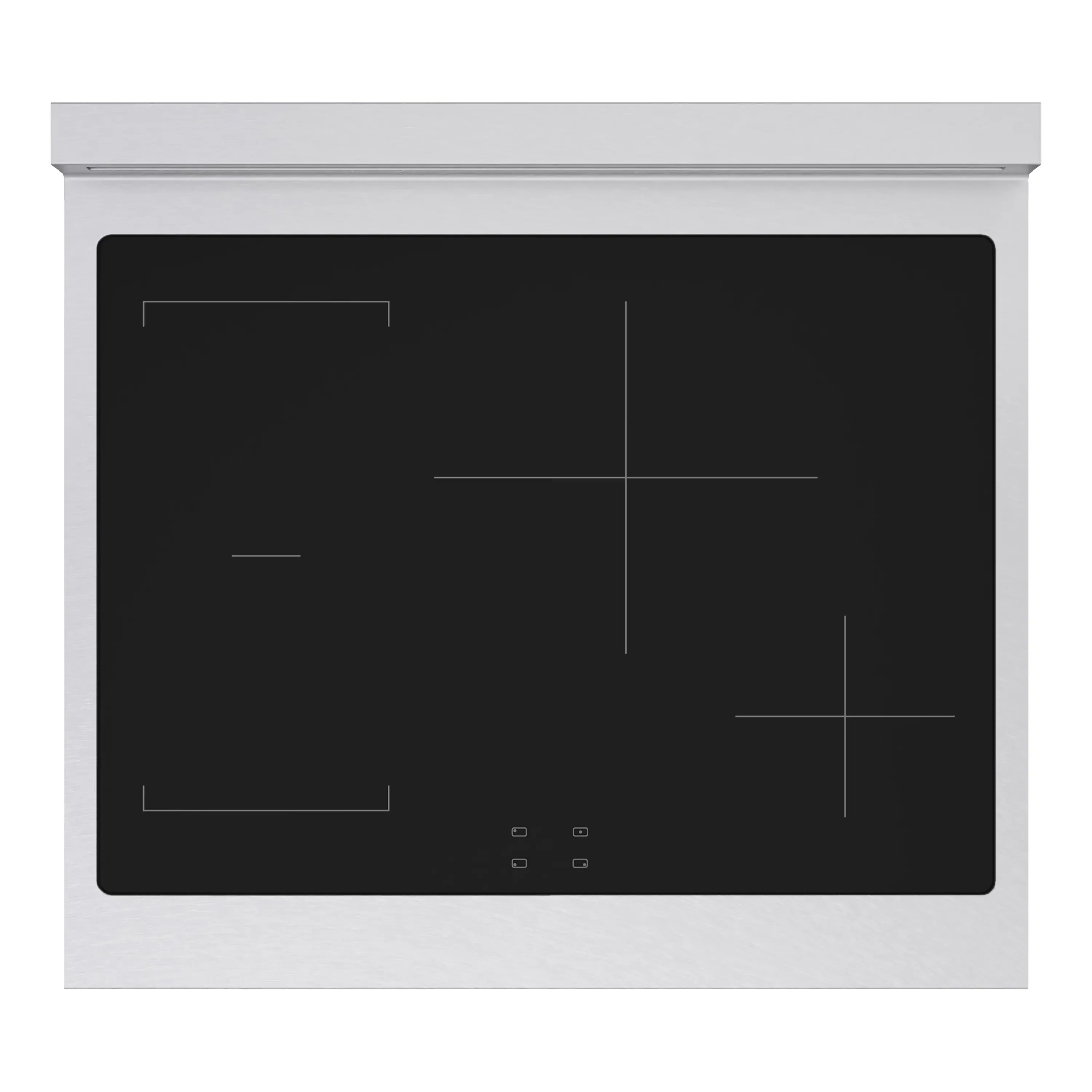 ZLINE 30-Inch, 4.2 Cu. Ft. Paramount Induction Range with 4 Element Cooktop and Electric Convection Oven in Satin Stainless Steel (SINRS-30) - Image 5