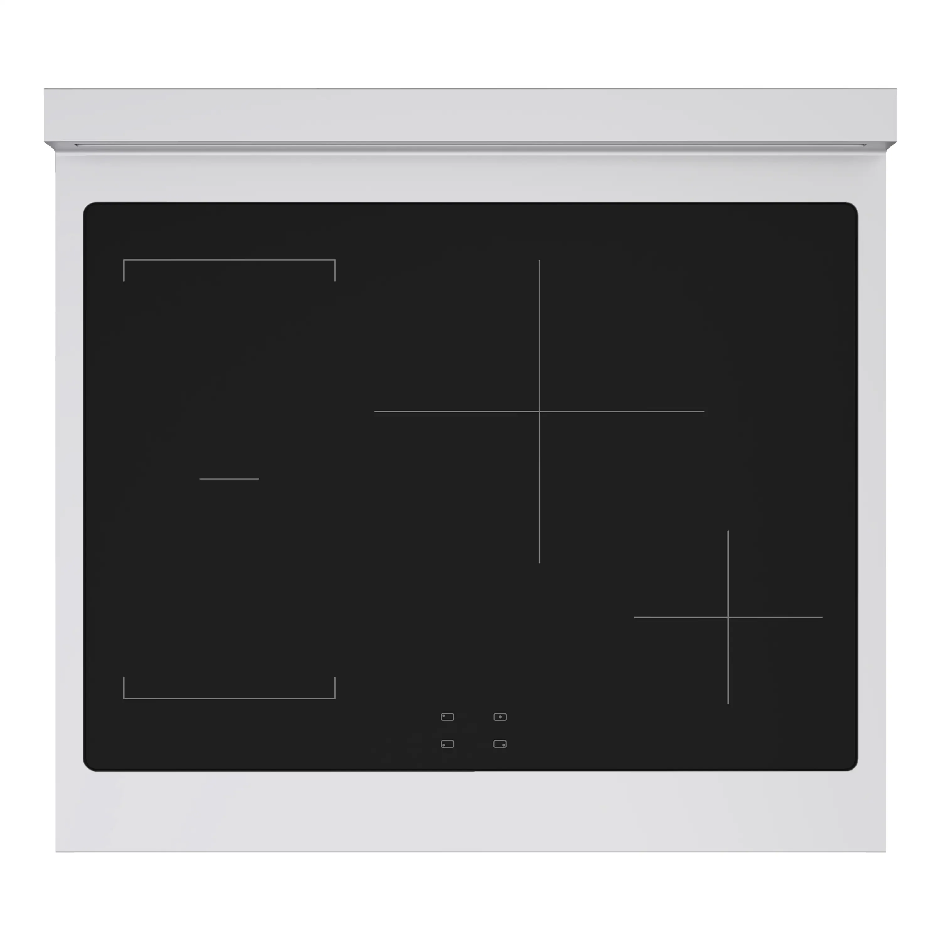 ZLINE 30-Inch, 4.2 Cu. Ft. Paramount Induction Range with 4 Element Cooktop and Electric Convection Oven in Stainless Steel with Champagne Bronze Accents (SINRZ-30-CB) - Image 4