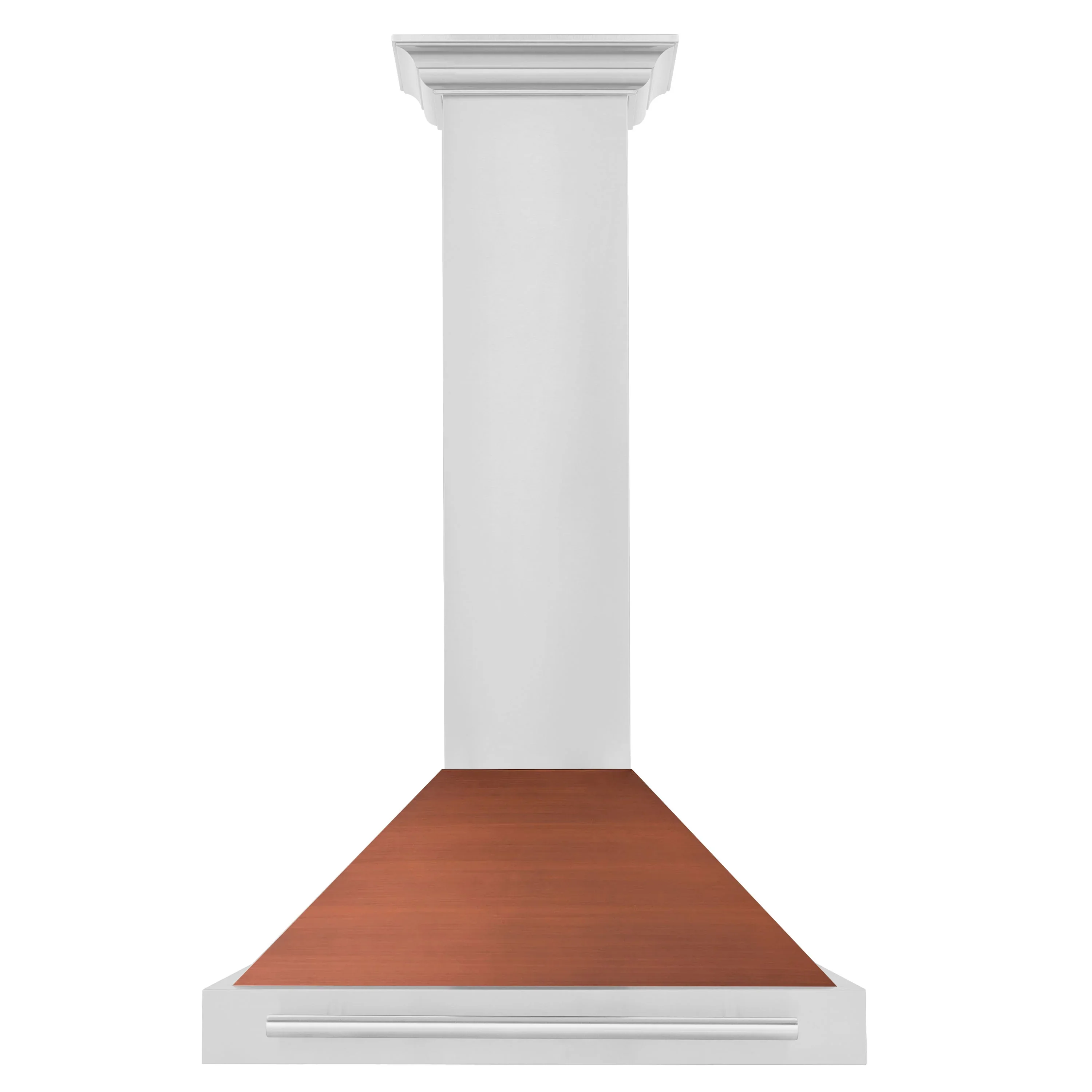 ZLINE 30-Inch Convertible Stainless Steel Range Hood with Copper Shell and Stainless Steel Handle (KB4STX-C-30) - Image 3