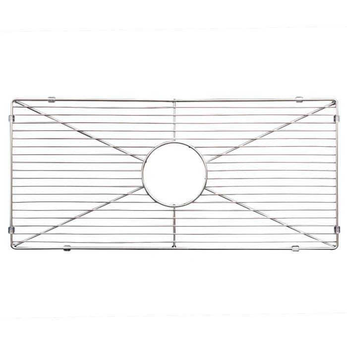 ZLINE 30-Inch Venice Farmhouse Apron Front Reversible Single Bowl Fireclay Kitchen Sink with Bottom Grid in White Matte (FRC5119-WM-30) - Image 18