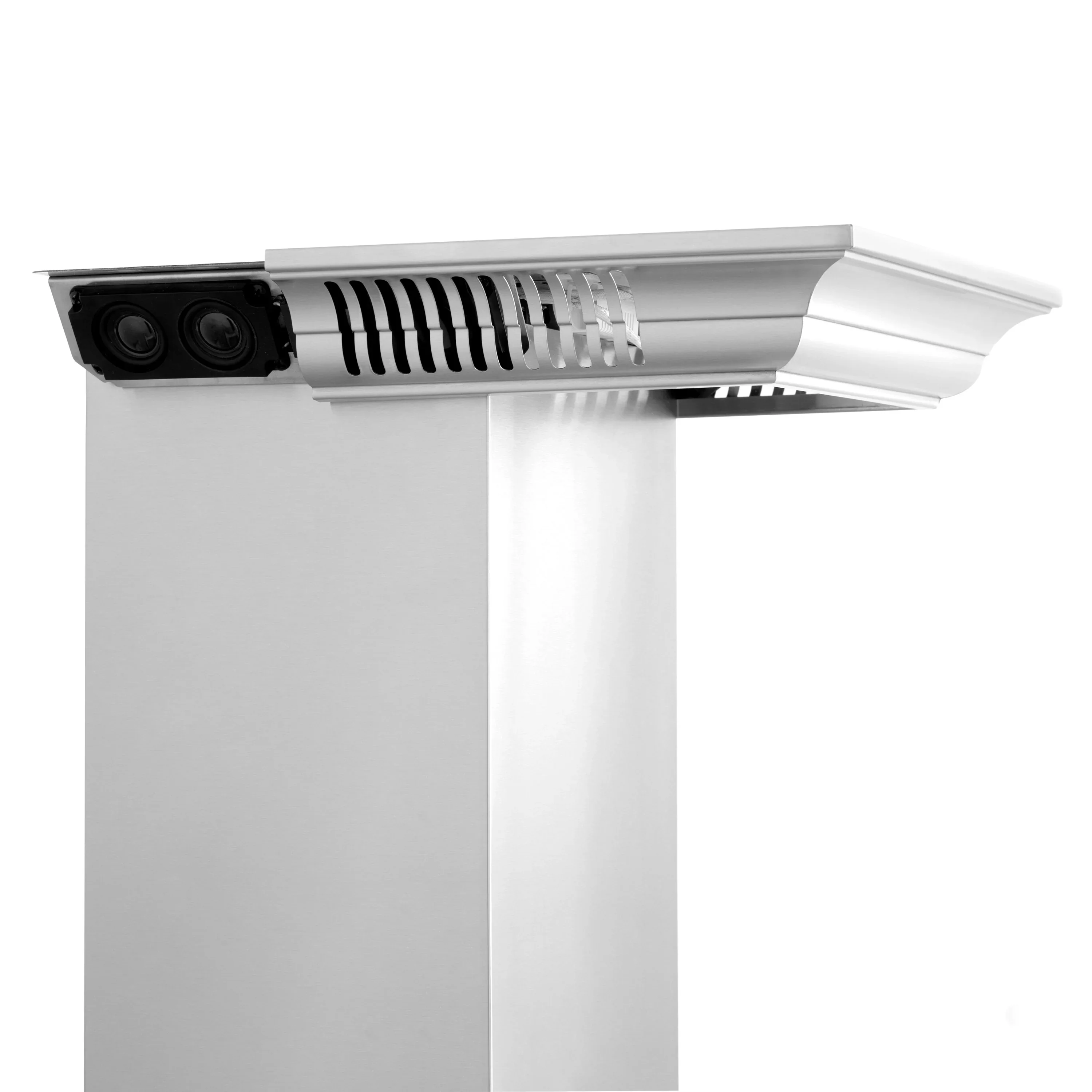 ZLINE 30-Inch Wall Mount Range Hood in Stainless Steel with Built-in CrownSound Bluetooth Speakers (KF2CRN-BT-30) - Image 8