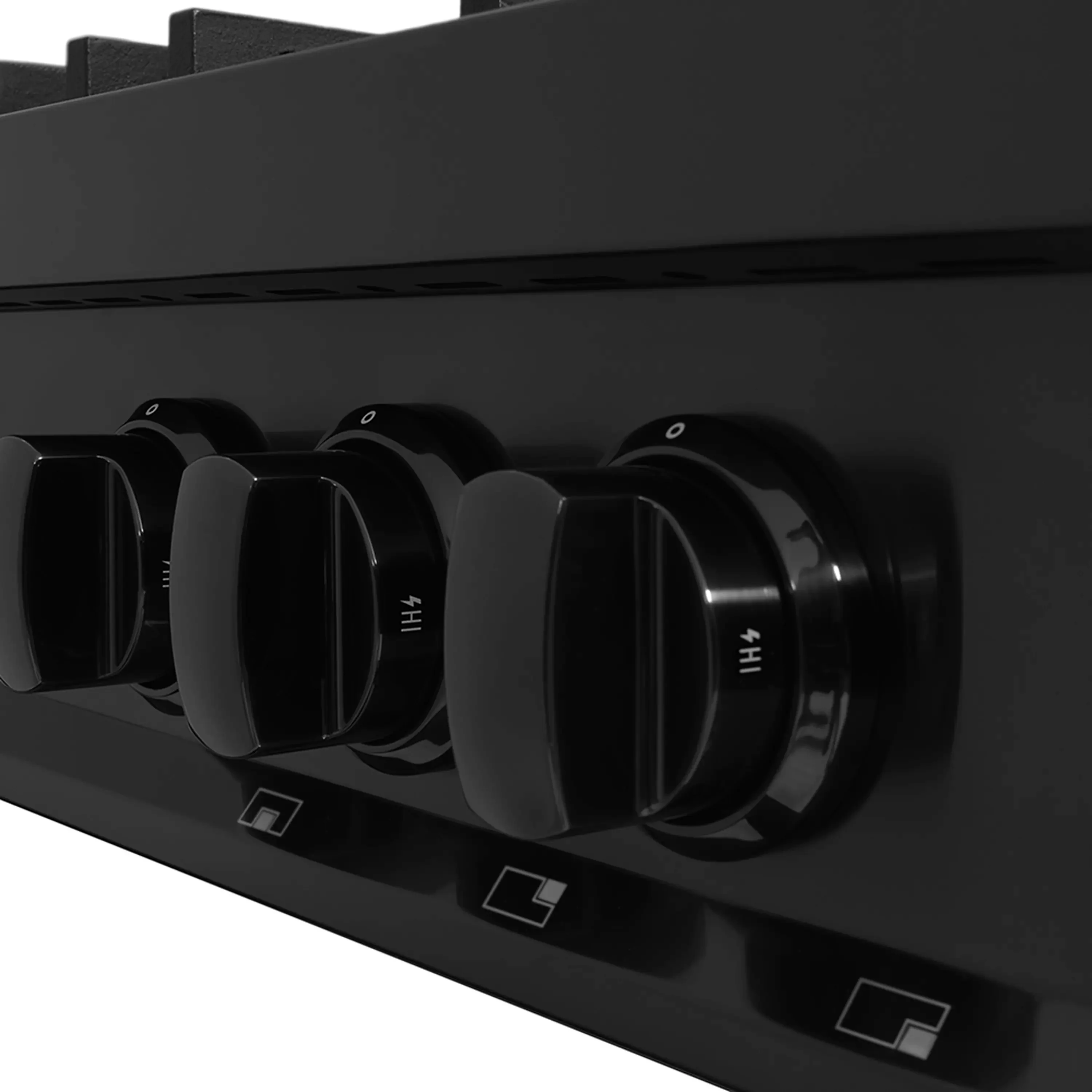 ZLINE 36-Inch Classic Gas Rangetop with 6 Burner DuoPro™ Cooktop in Black Stainless Steel (PCRTB-36) - Image 5