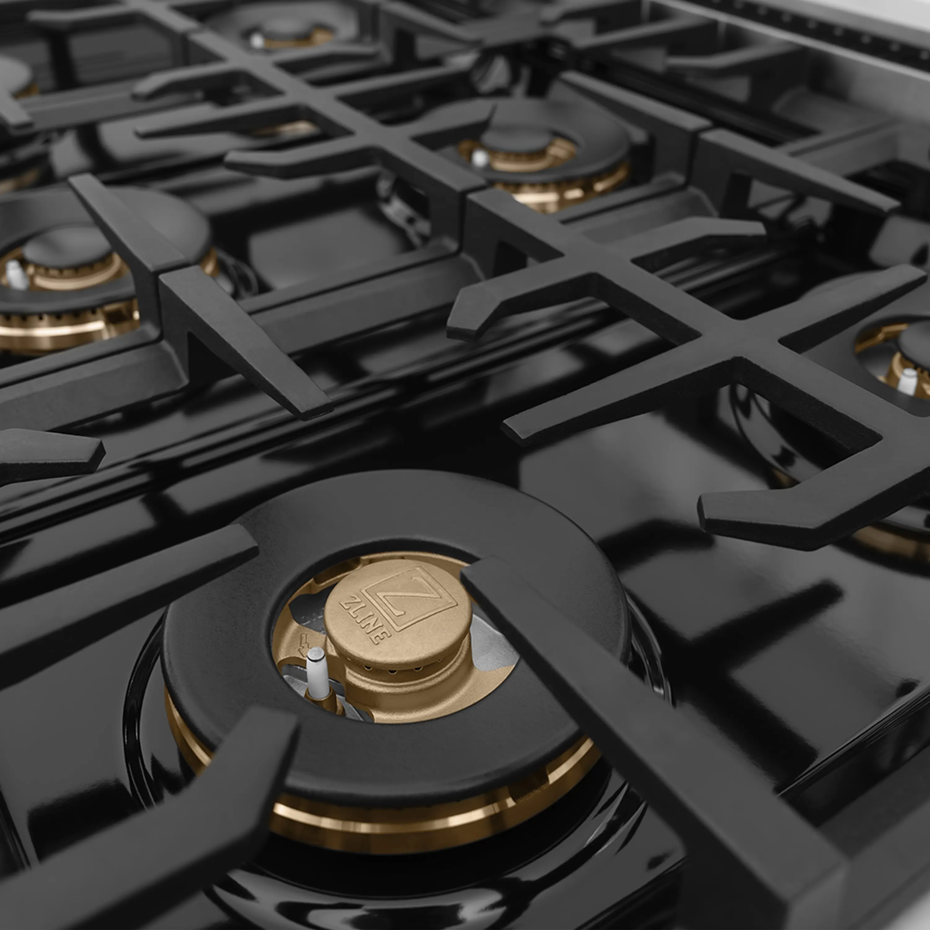 ZLINE 36-Inch Classic Gas Rangetop with 6 Burner DuoPro™ Cooktop in Stainless Steel (PCRT36) - Image 8