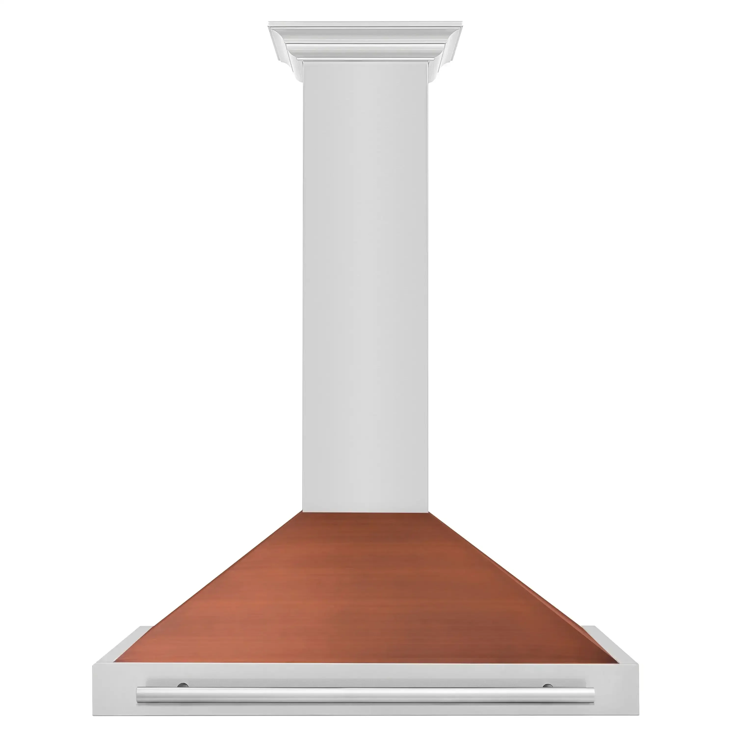 ZLINE 36-Inch Convertible Stainless Steel Range Hood with Copper Shell and Stainless Steel Handle (KB4STX-C-36) - Image 3