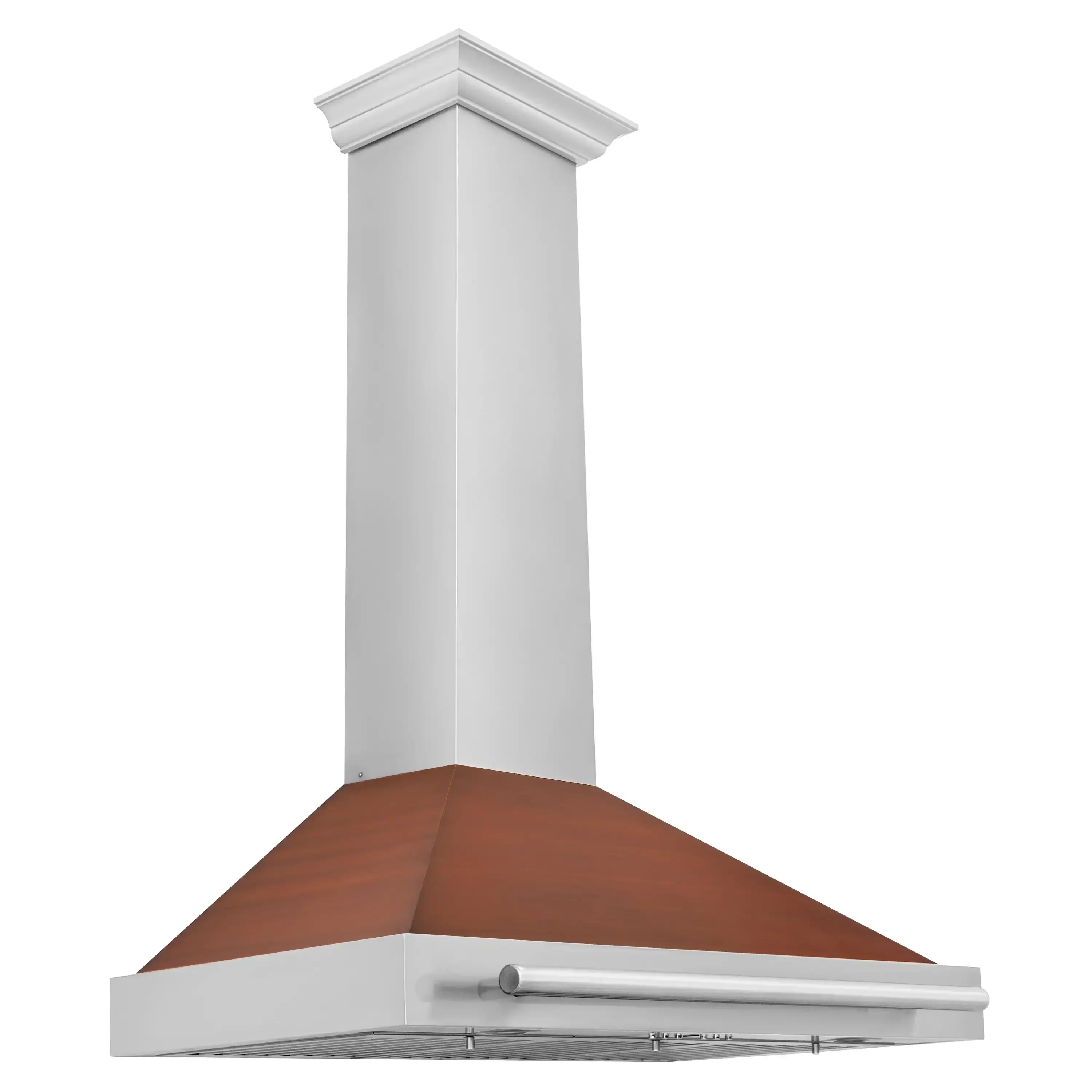 ZLINE 36-Inch Convertible Stainless Steel Range Hood with Copper Shell and Stainless Steel Handle (KB4STX-C-36) - Image 5