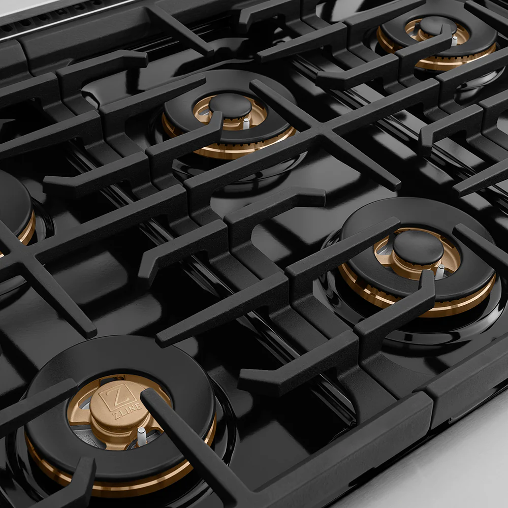 ZLINE 36-Inch Paramount Gas Rangetop with 6 Burner DuoPro™ Cooktop in Stainless Steel (PSRT36) - Image 3