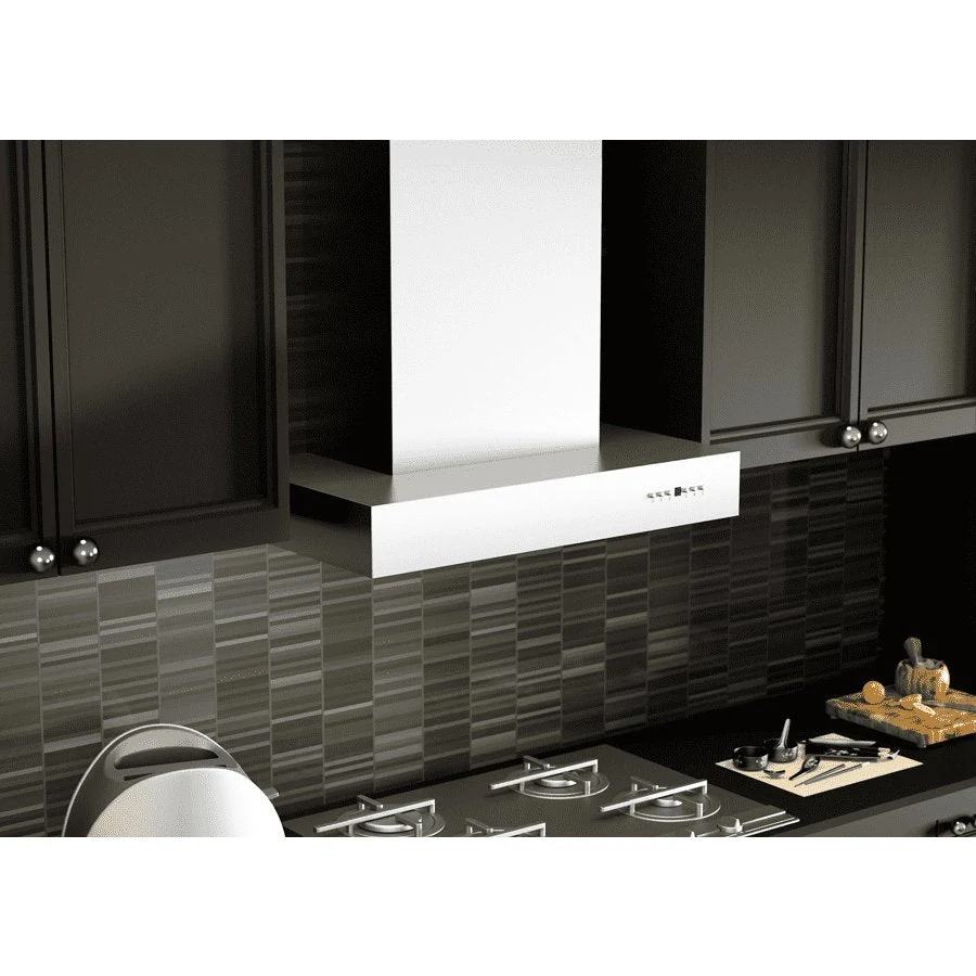 ZLINE 36-Inch Remote Dual Blower Stainless Wall Range Hood with 700 CFM Motor (KECOM-RD-36) - Image 7