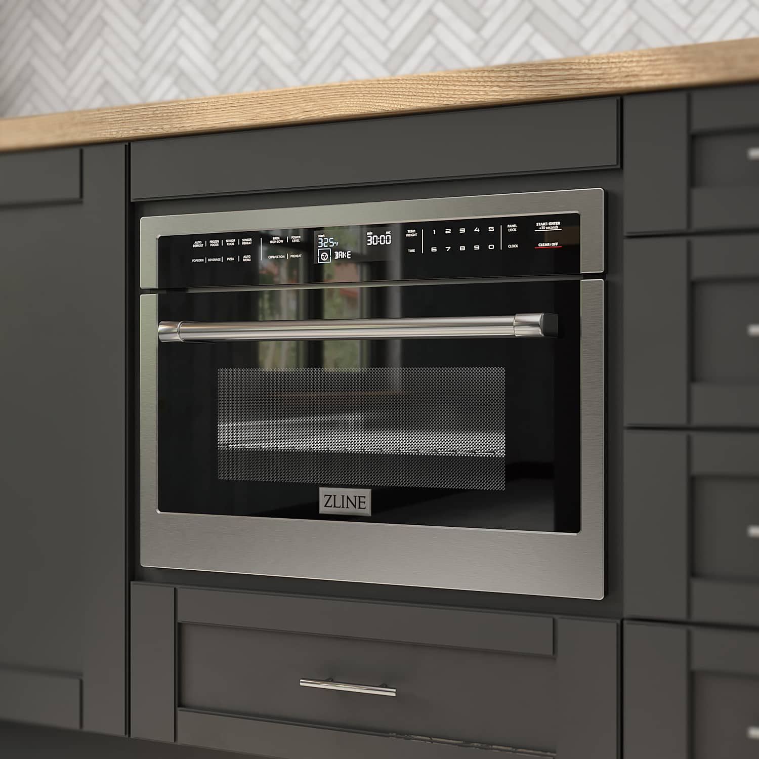 ZLINE 4-Piece Appliance Package - 36-Inch Dual Fuel Range, Tall Tub Dishwasher, Microwave Oven & Premium Hood (4KP-RARH36-MODWV) - Image 14