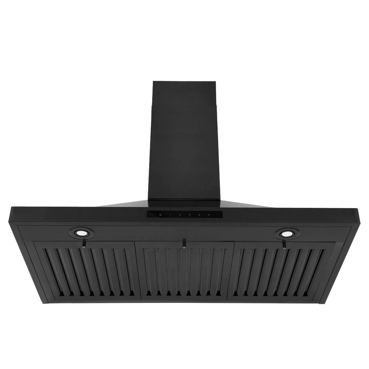 ZLINE 4-Piece Appliance Package - 36-Inch Dual Fuel Range with Brass Burners, Refrigerator with Water Dispenser, Convertible Wall Mount Hood, and Microwave Drawer in Black Stainless Steel (4KPRW-RABRH36-MWD) - Image 21