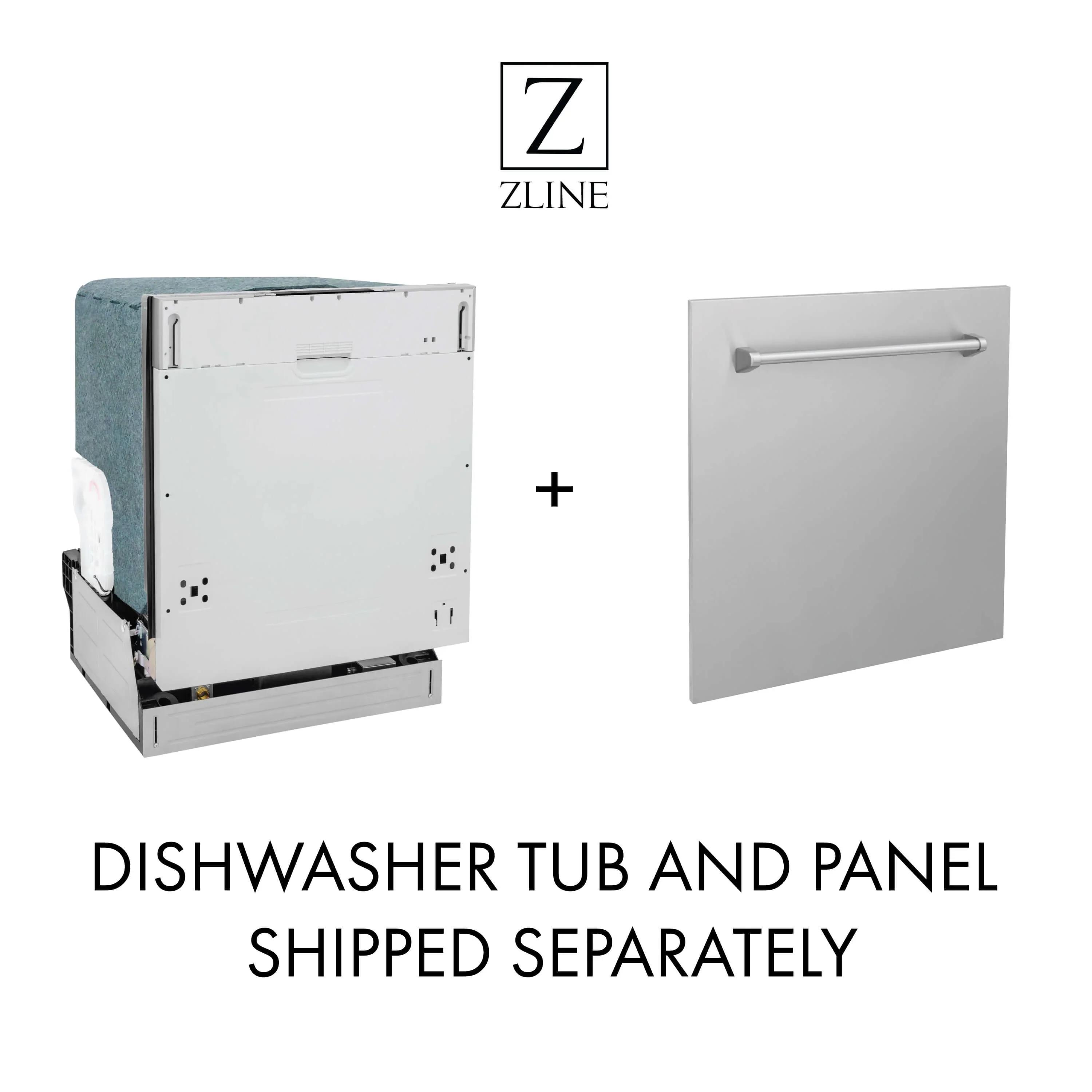 ZLINE 4-Piece Appliance Package - 36-inch Gas Range, Dishwasher, Microwave Drawer & Convertible Wall Mount Range Hood in Black Stainless Steel (4KP-SGRBRH36-MWDW) - Image 18
