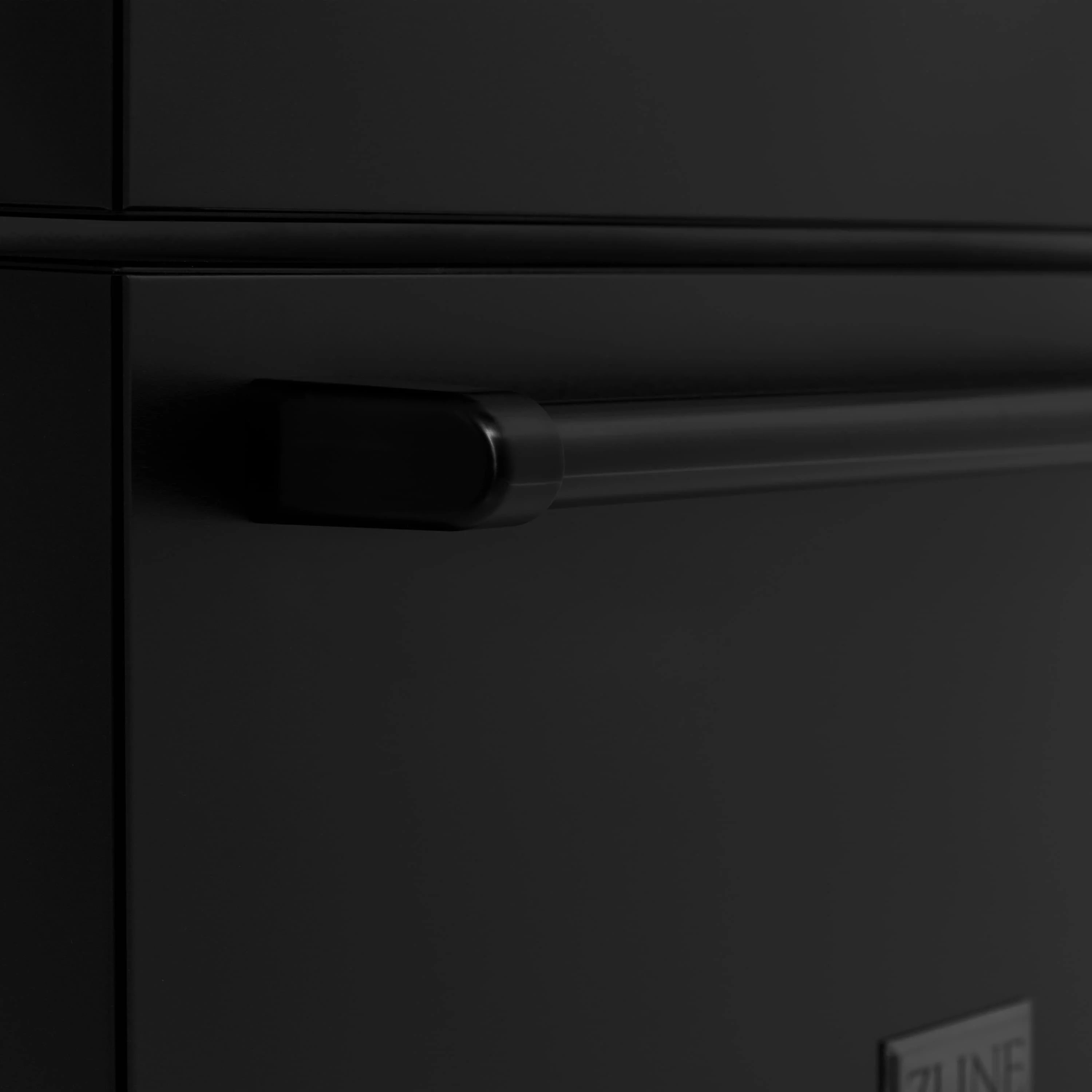 ZLINE 4-Piece Appliance Package - 48-Inch Dual Fuel Range with Brass Burners, Refrigerator, Microwave Drawer, and 3-Rack Dishwasher in Black Stainless Steel - Image 22