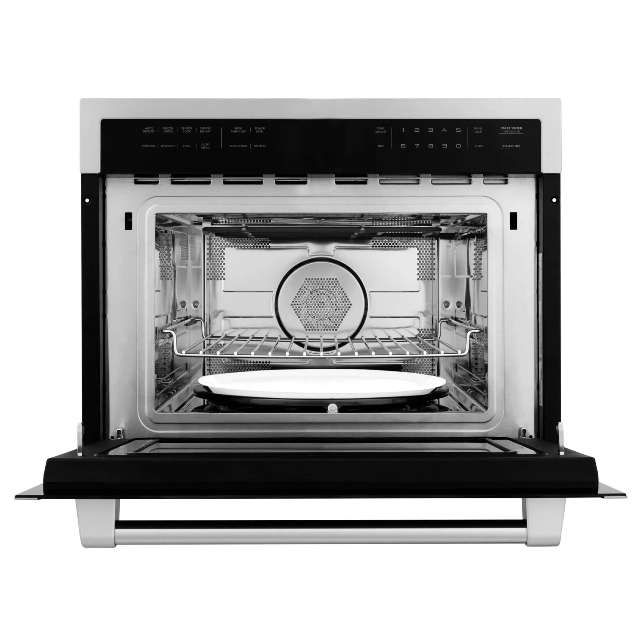 ZLINE 4-Piece Appliance Package - 48-Inch Dual Fuel Range, Tall Tub Dishwasher, Microwave Oven & Premium Hood (4KP-RARH48-MODWV) - Image 14
