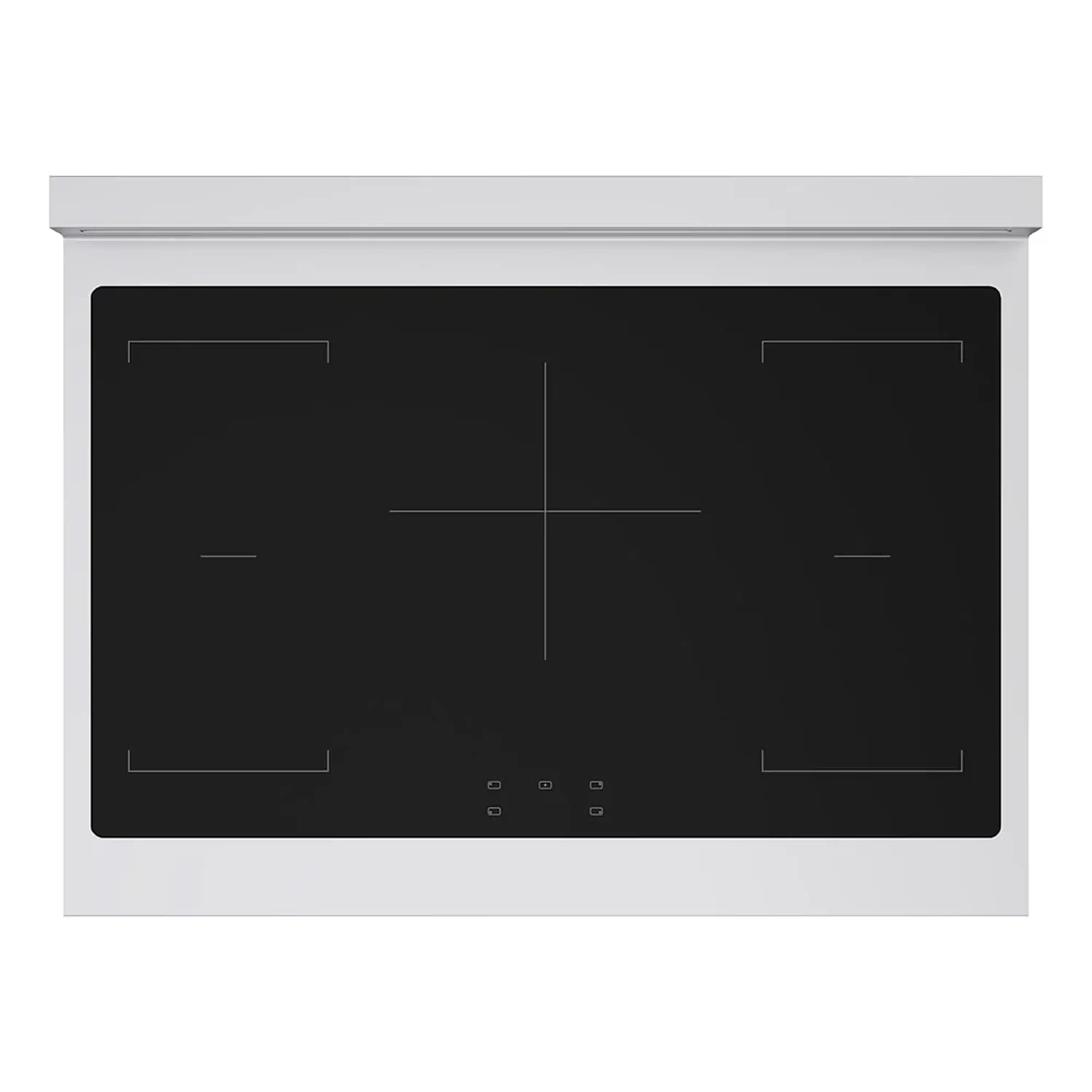 ZLINE 4-Piece Appliance Package - 36-Inch Paramount Induction Range, Wall Mount Range Hood, 36-Inch French Door Refrigerator, and Dishwasher in Stainless Steel - Image 6