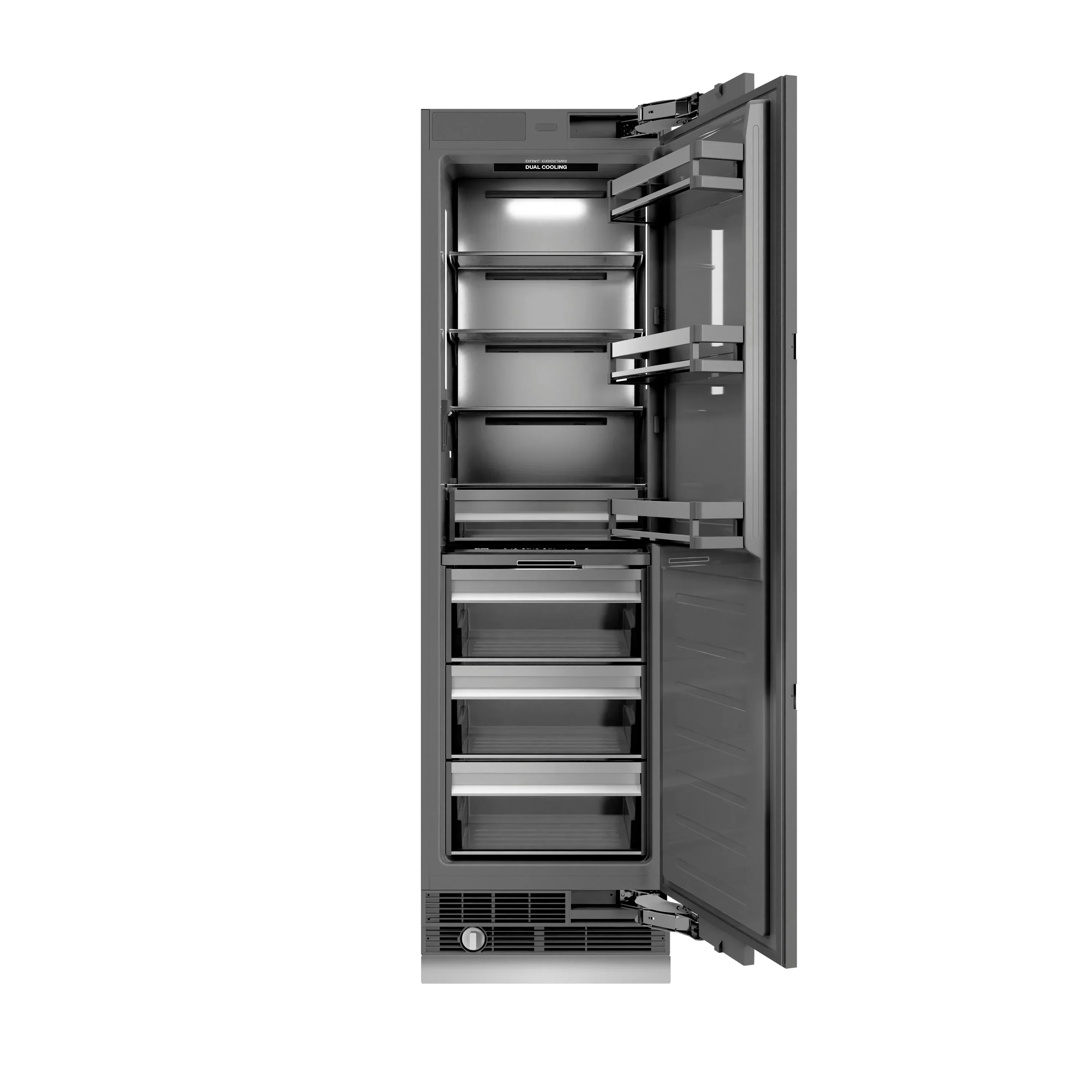 ZLINE 42-Inch Column 12.5 Cu. Ft. Refrigerator and 8.6 Cu. Ft. Freezer in Panel Ready - Image 8