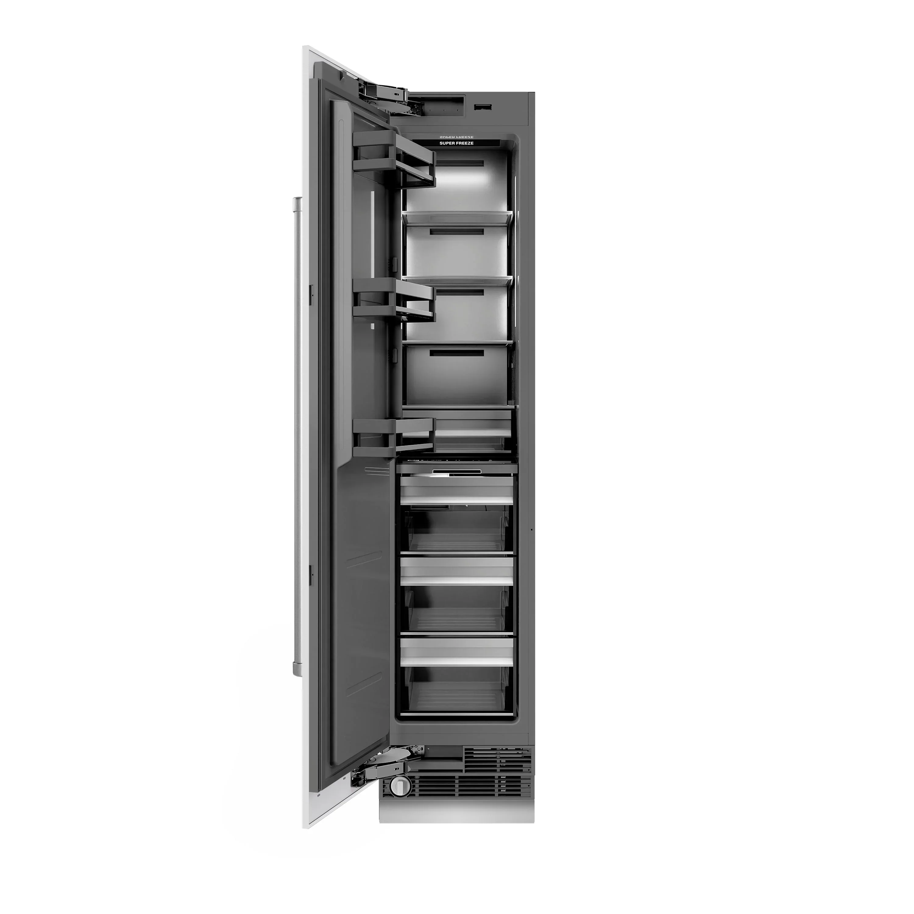 ZLINE 42-Inch Column 12.5 Cu. Ft. Refrigerator and 8.6 Cu. Ft. Freezer in White Matte - Image 12