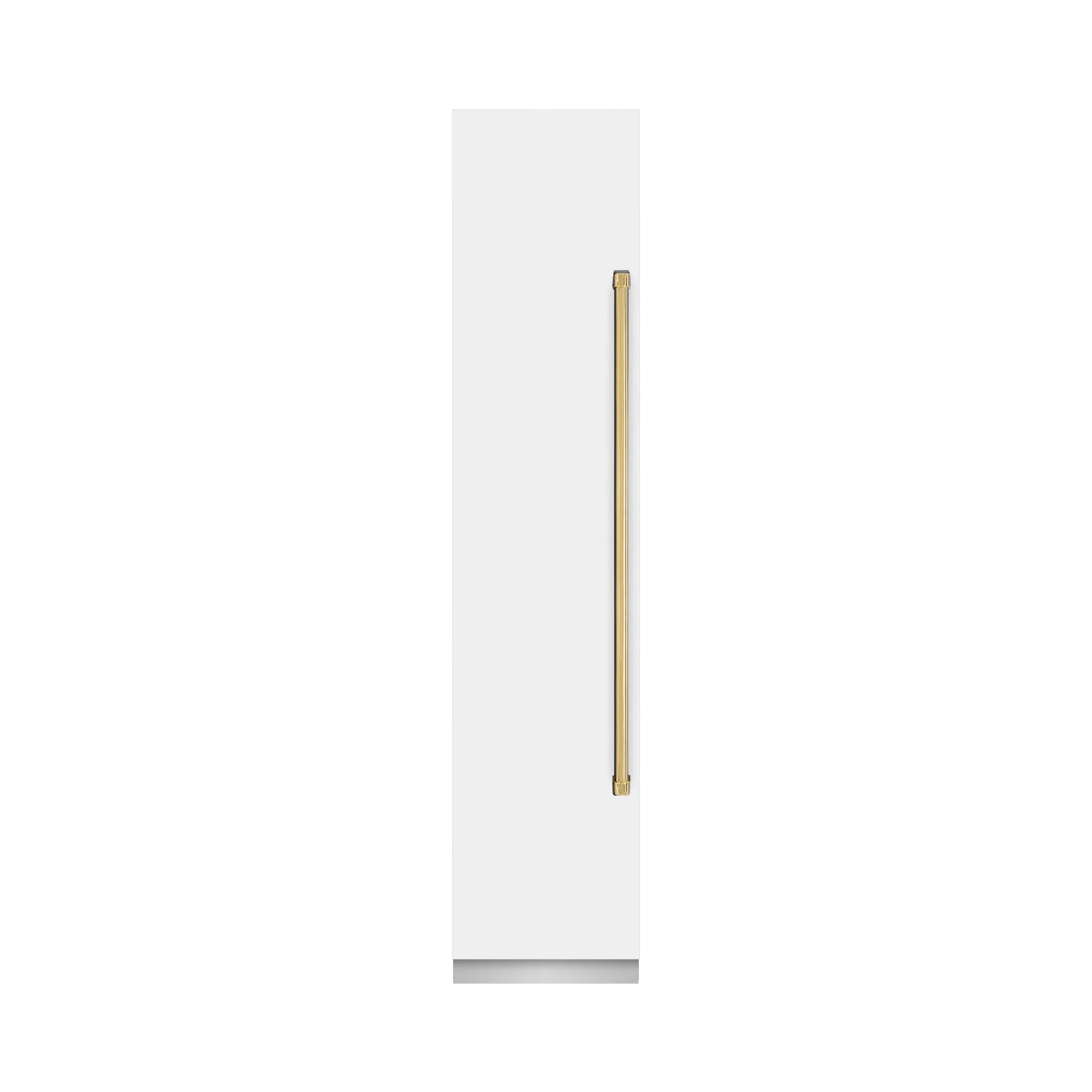 ZLINE 42-Inch Column 12.5 Cu. Ft. Refrigerator and 8.6 Cu. Ft. Freezer in White Matte with Gold Accent - Image 12