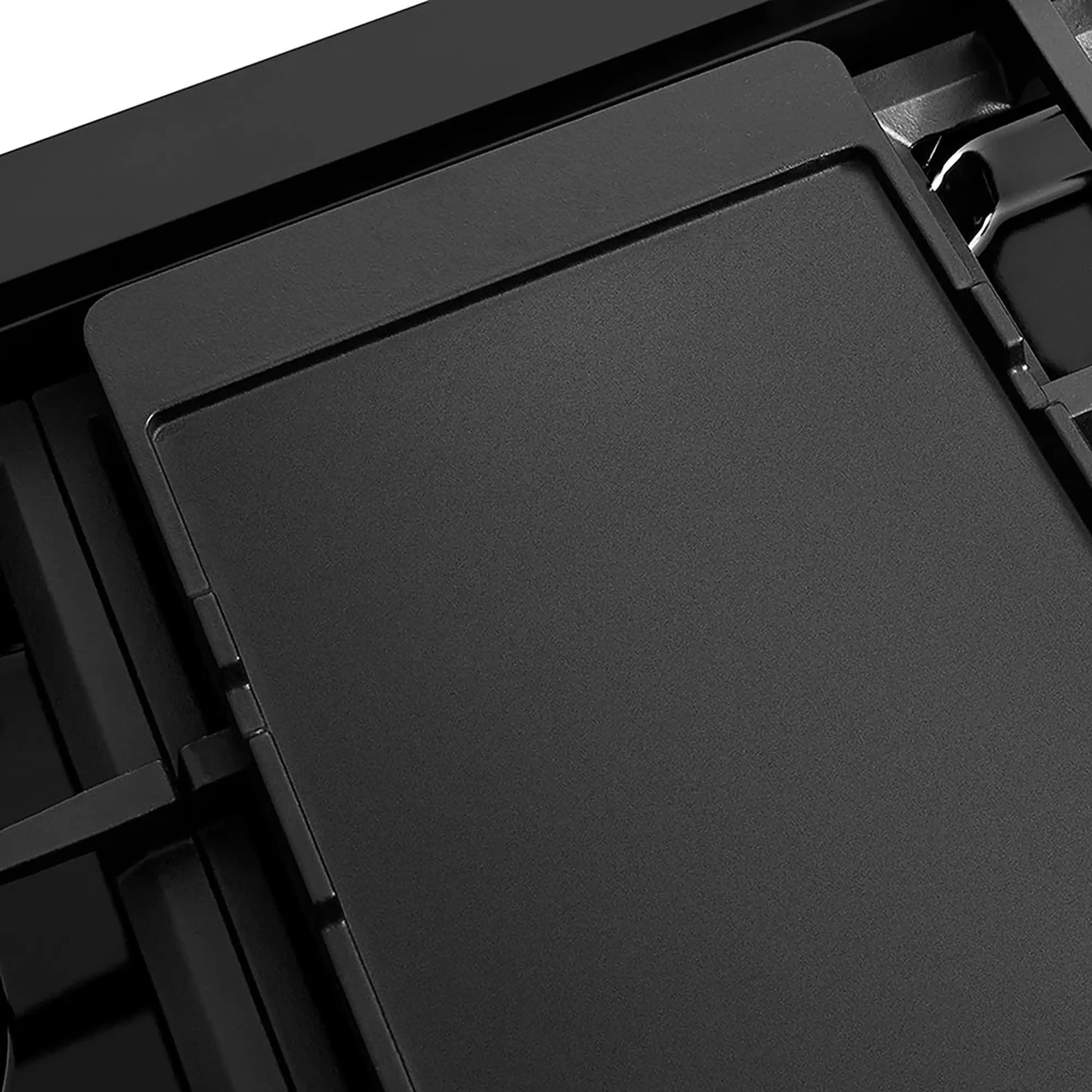 ZLINE 48-Inch Classic Gas Rangetop with 8 Burners And Porcelain Cooktop In Black Stainless Steel (RTB2-48) - Image 4