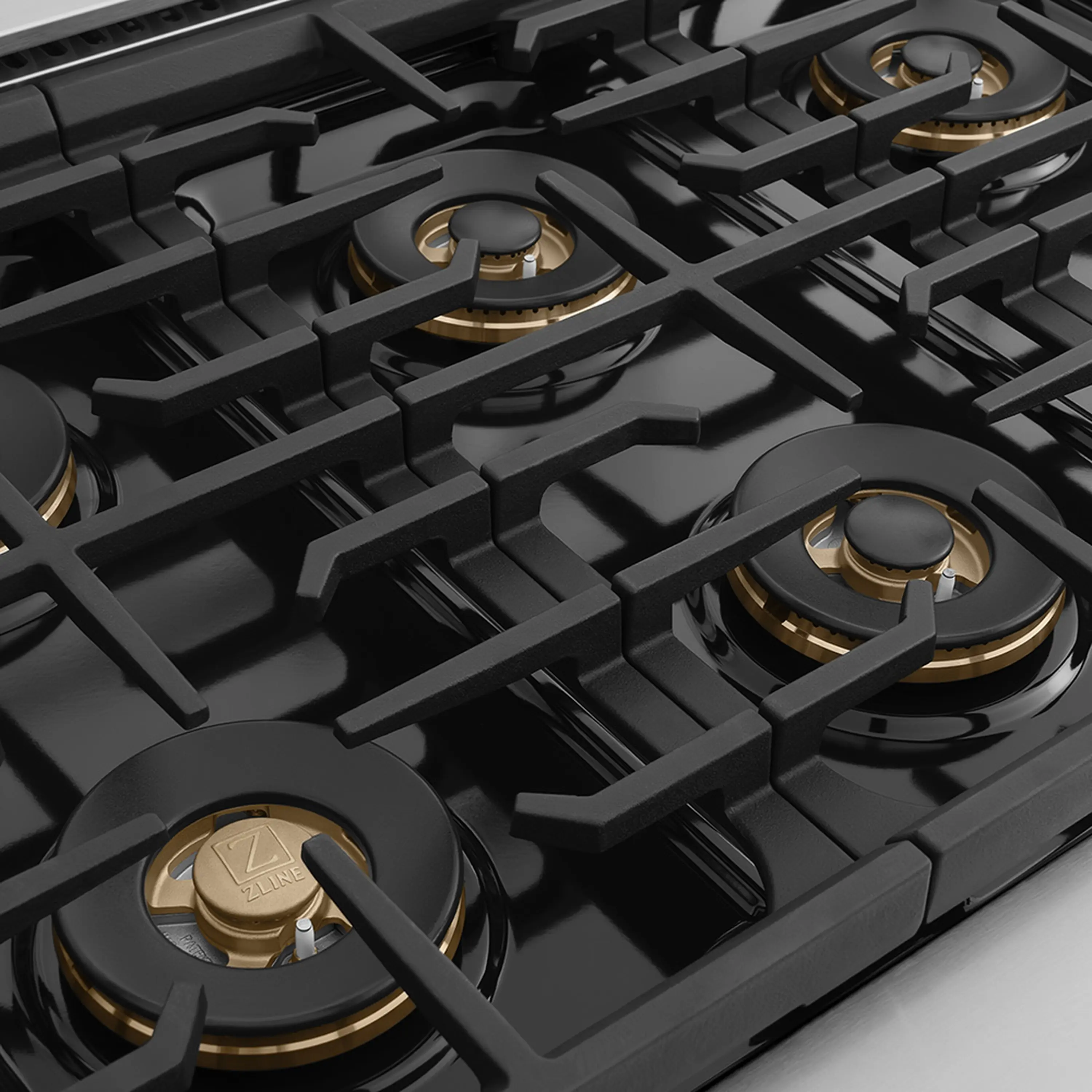 ZLINE 48-Inch 6.7 cu. ft. Paramount Dual Fuel Range with 8 Burner DuoPro™ Cooktop and Dual Ovens with White Matte Doors (PSDR-WM-48) - Image 7