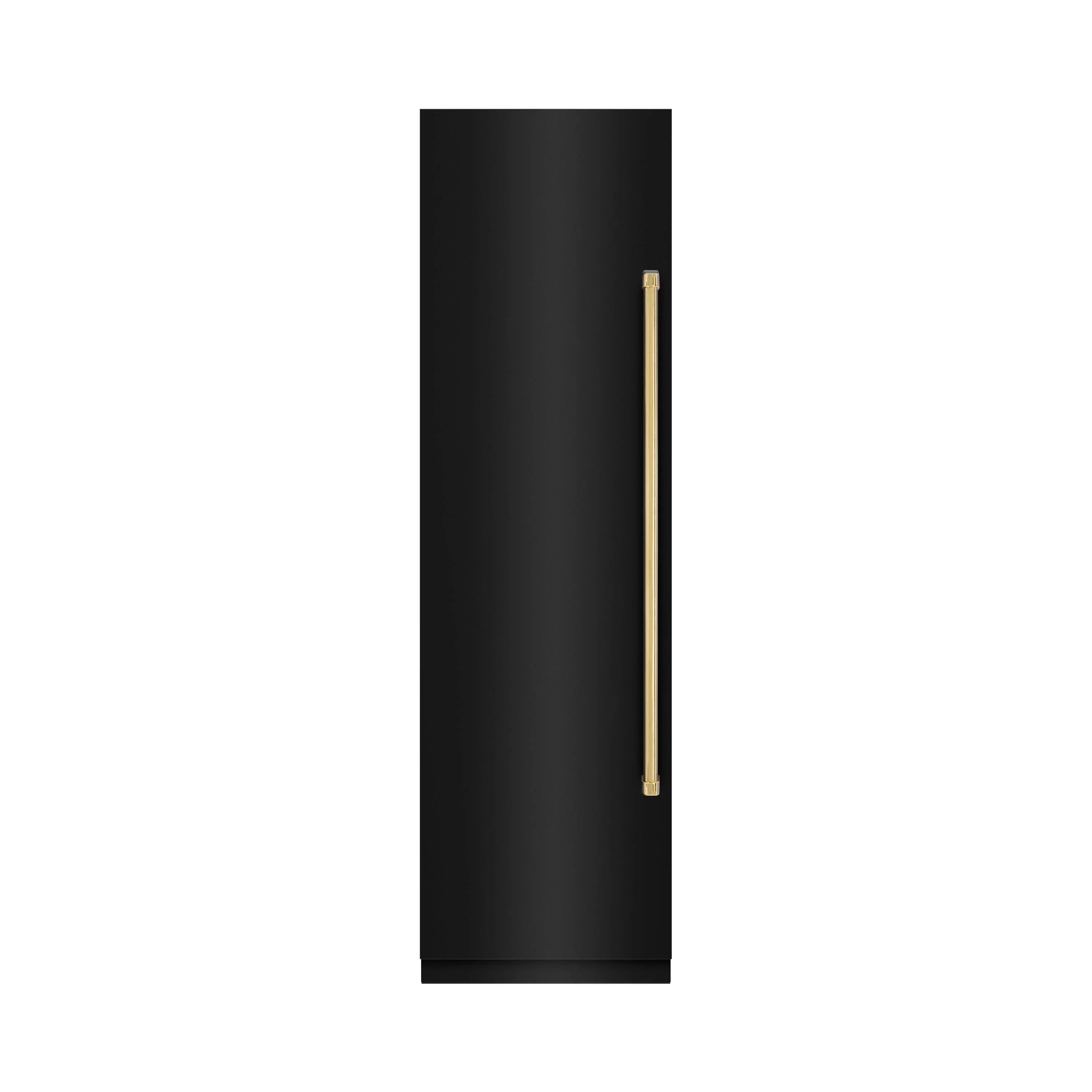 ZLINE 48-Inch Column 12.5 Cu. Ft. Refrigerator and 12.4 Cu. Ft. Freezer in Black Stainless Steel with Gold Accents - Image 12