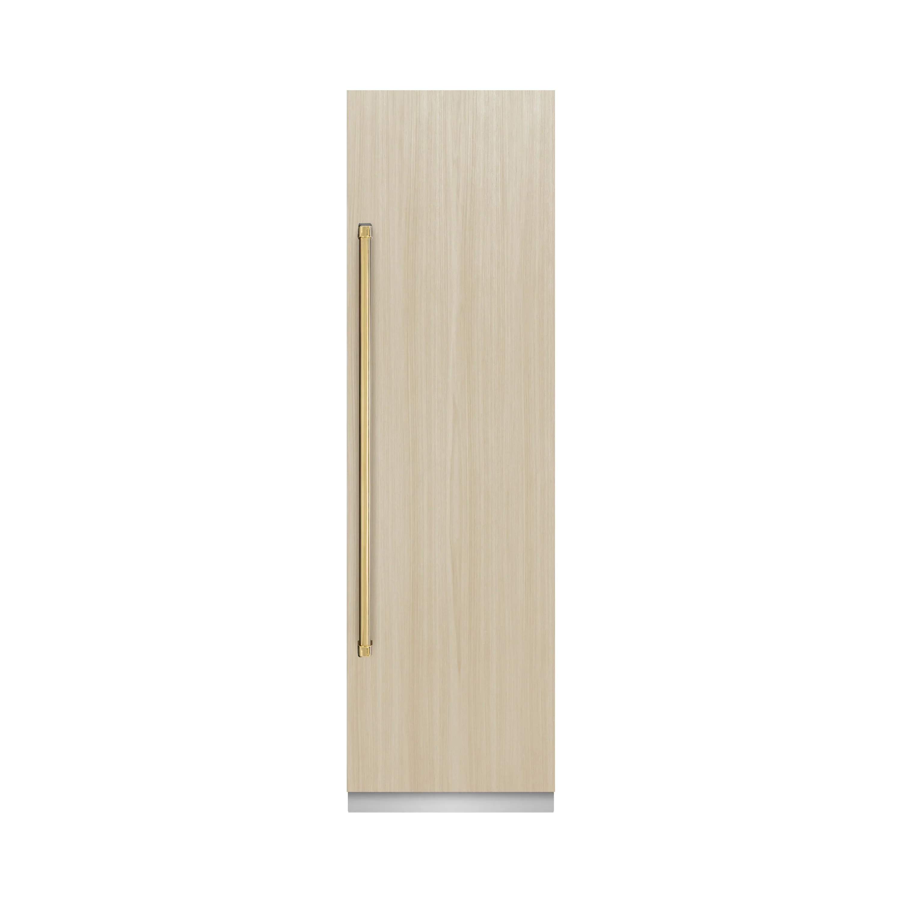 ZLINE 48-Inch Column 12.5 Cu. Ft. Refrigerator and 12.4 Cu. Ft. Freezer in Panel Ready with Gold Accents - Image 4