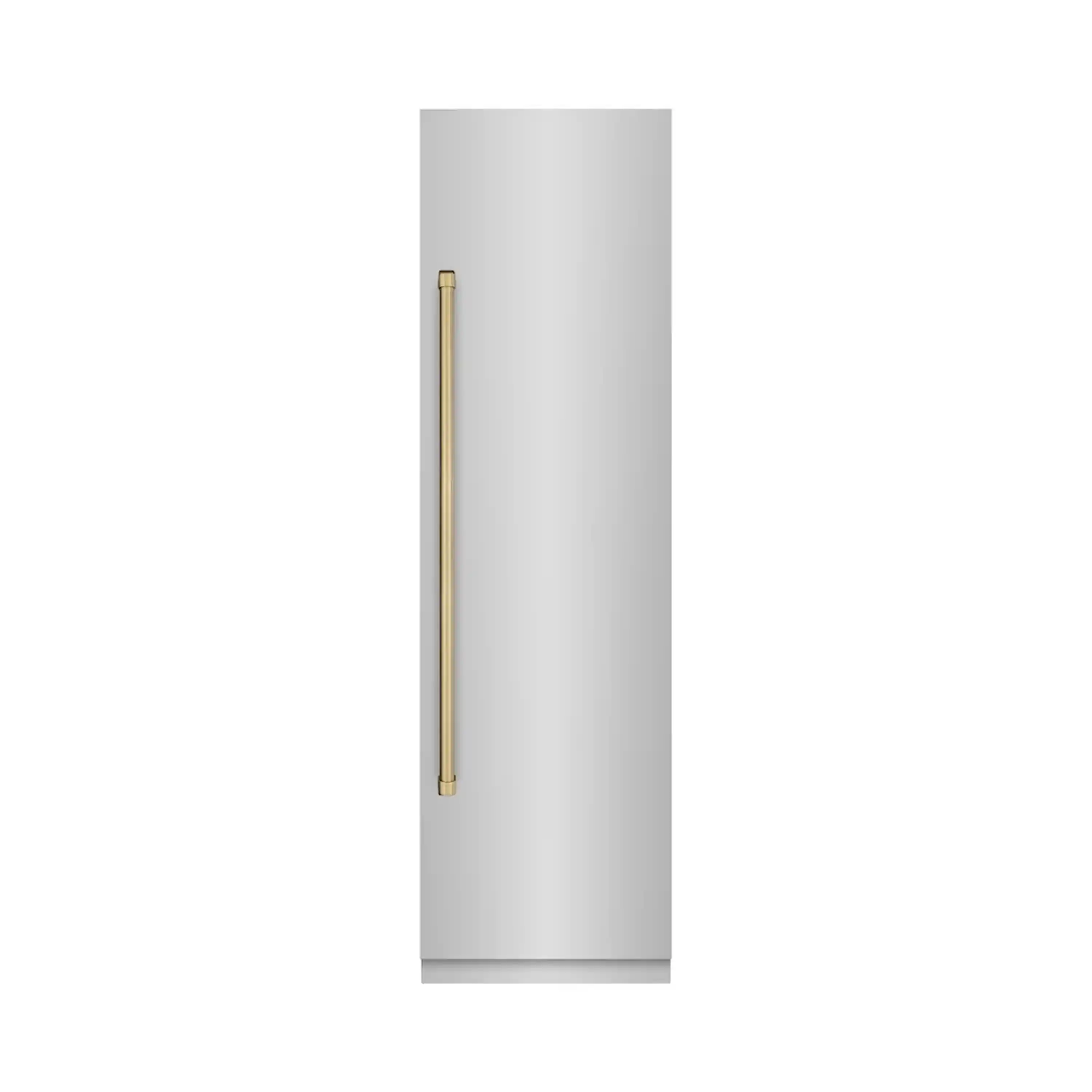 ZLINE 48-Inch Column 12.5 Cu. Ft. Refrigerator and 12.4 Cu. Ft. Freezer in Stainless Steel with Champagne Bronze Accents - Image 2