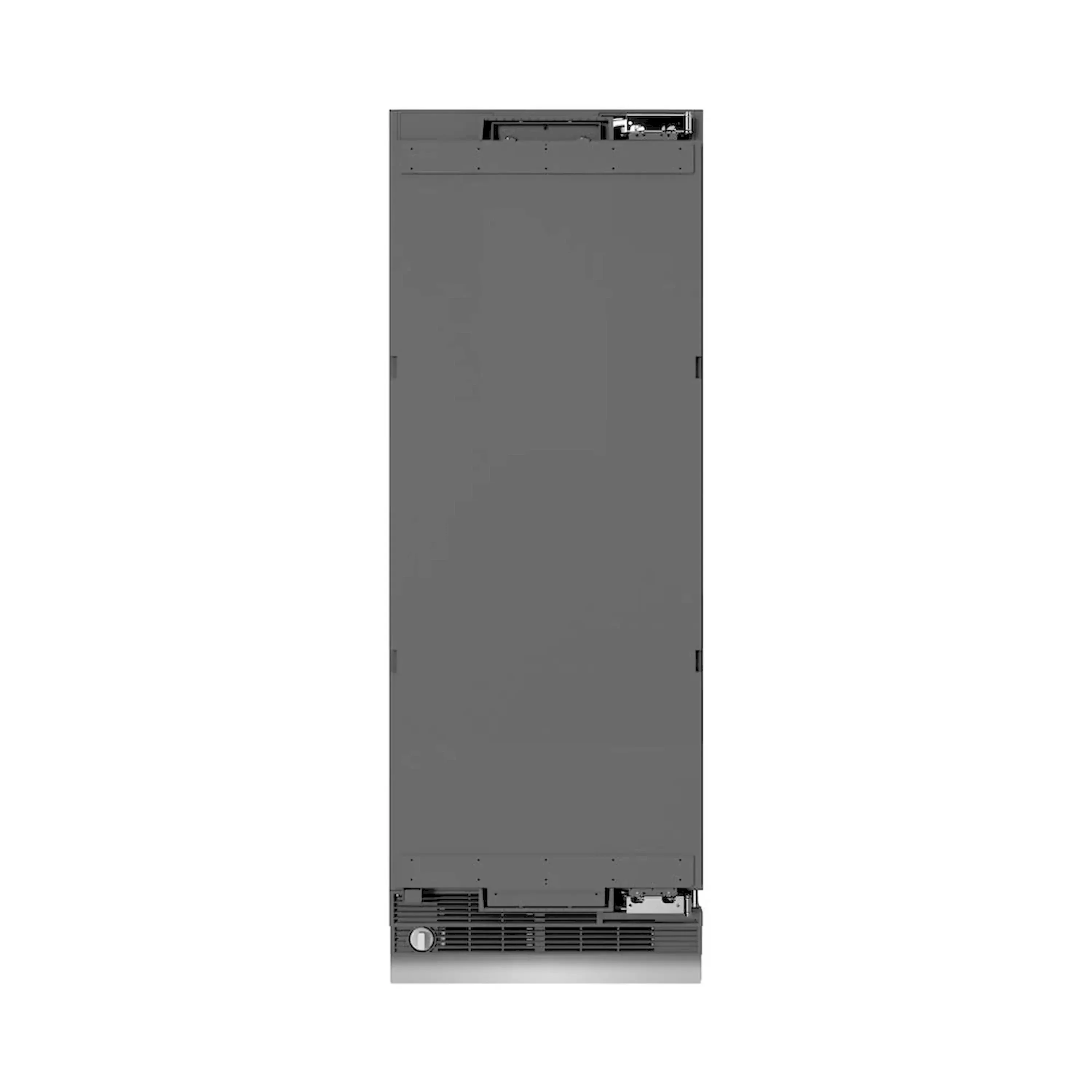 ZLINE 48-Inch Column 16.7 Cu. Ft. Refrigerator and 8.6 Cu. Ft. Freezer in Panel Ready with Matte Black Accent - Image 6