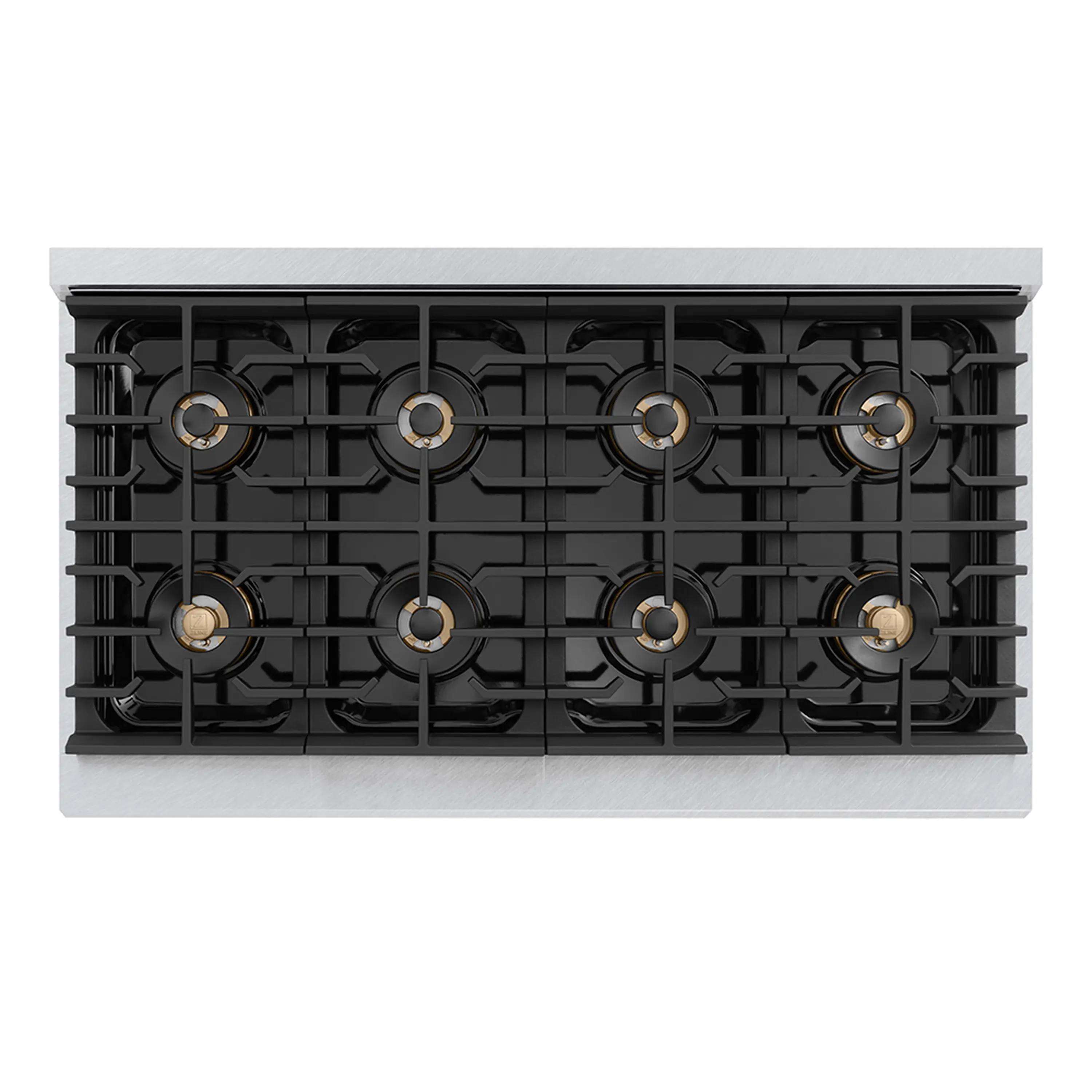 ZLINE 48-Inch Paramount Gas Rangetop with 8 Burner DuoPro™ Cooktop in Satin Stainless Steel (PSRTS-48) - Image 2