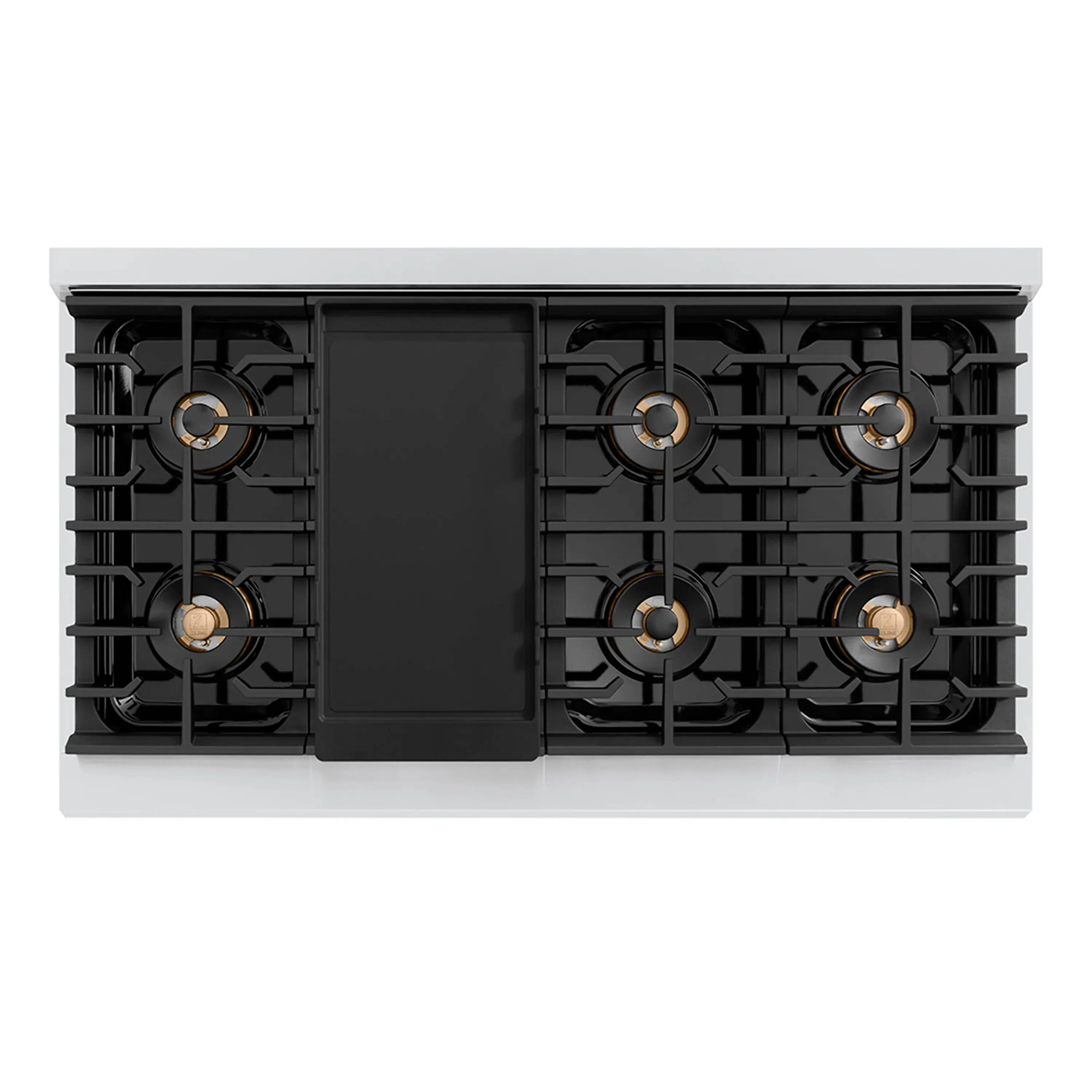 ZLINE 48-Inch Paramount Gas Rangetop with 8 Burner DuoPro™ Cooktop in Stainless Steel (PSRT48) - Image 3
