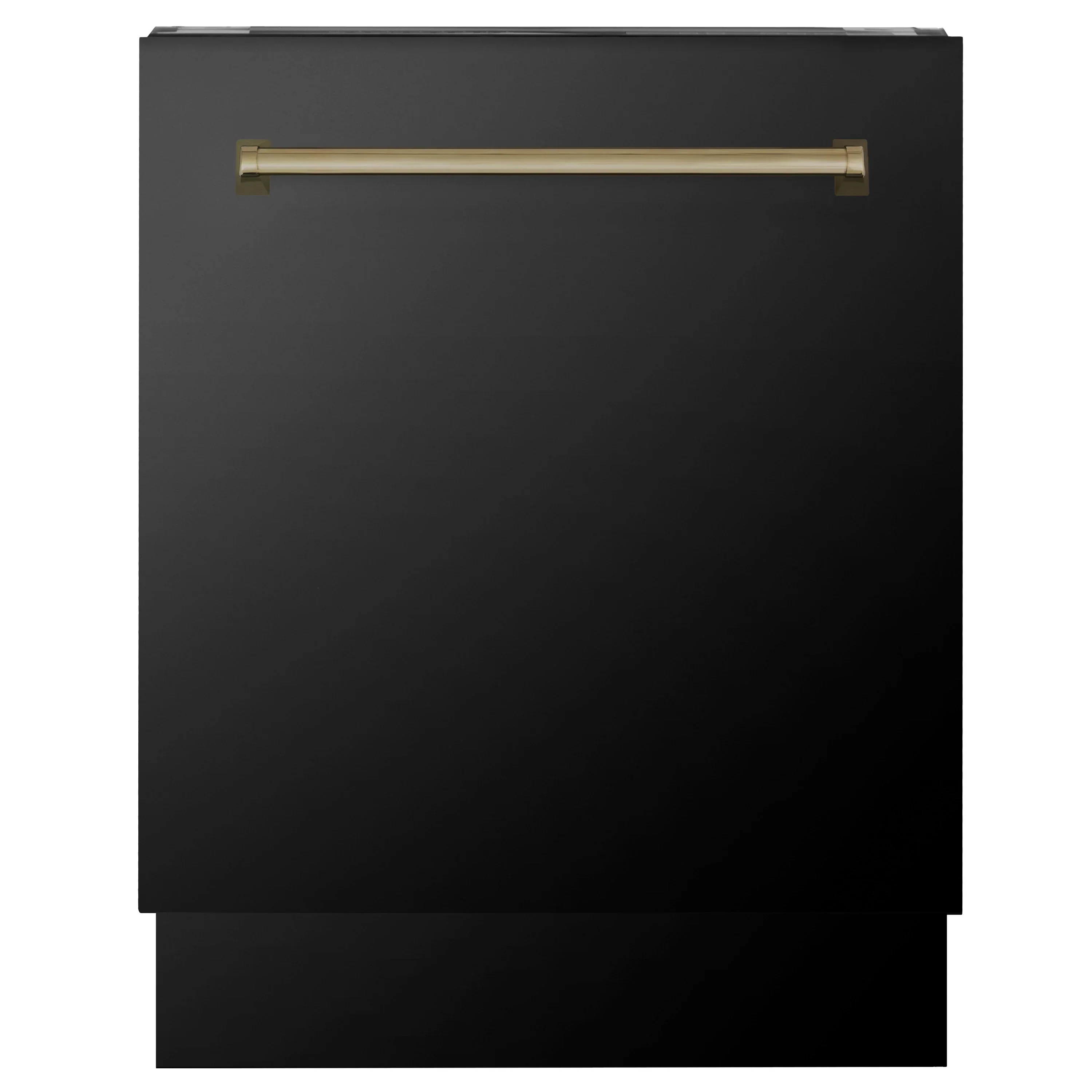 ZLINE 5-Piece Appliance Package - 30-Inch Legacy Dual Fuel Range, Wall Mount Range Hood, 36-Inch French Door Refrigerator, Dishwasher, and 30-Inch Microwave Drawer in Black Stainless Steel with Champagne Bronze Accents - Image 40