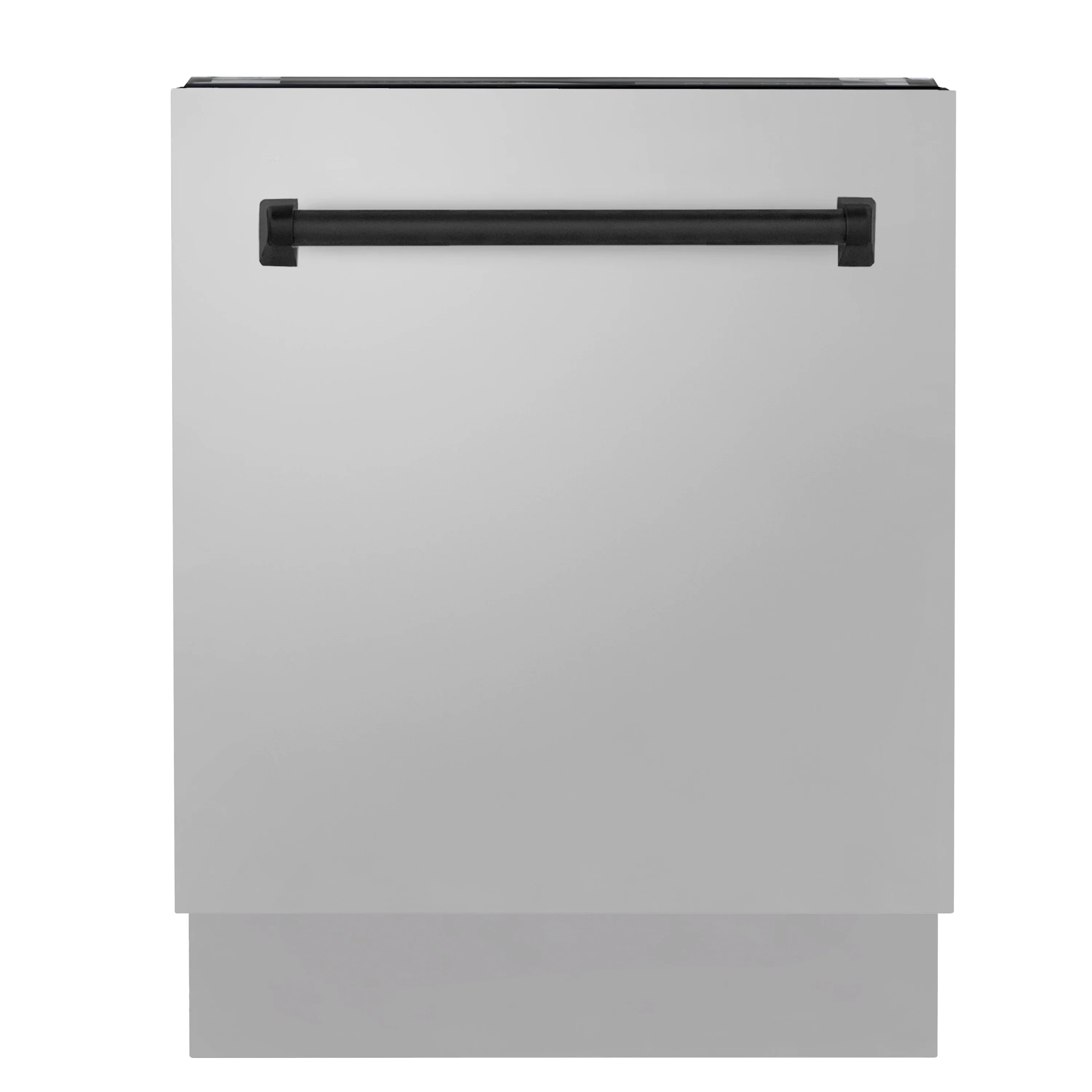 ZLINE 5-Piece Appliance Package - 30-Inch Legacy Autograph Dual Fuel Range, Wall Mount Range Hood, 36-Inch French Door Refrigerator with Water Dispenser, Dishwasher, and 30-Inch Microwave Drawer in Stainless Steel with Matte Black Accents - Image 44