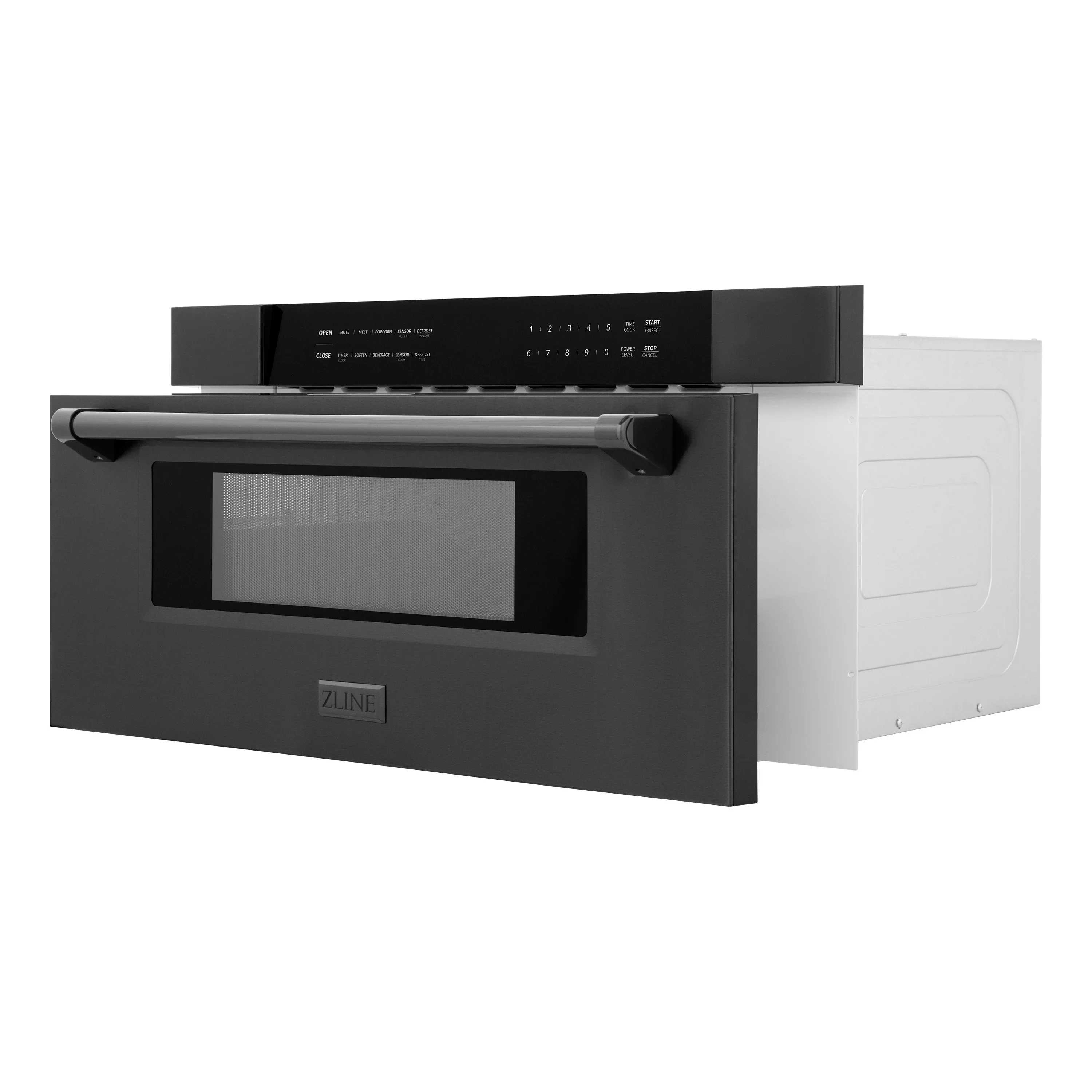 ZLINE 5-Piece Appliance Package - 36-Inch Legacy Dual Fuel Range, Wall Mount Range Hood, 36-Inch French Door Refrigerator, Dishwasher, and 30-Inch Microwave Drawer in Black Stainless Steel - Image 64