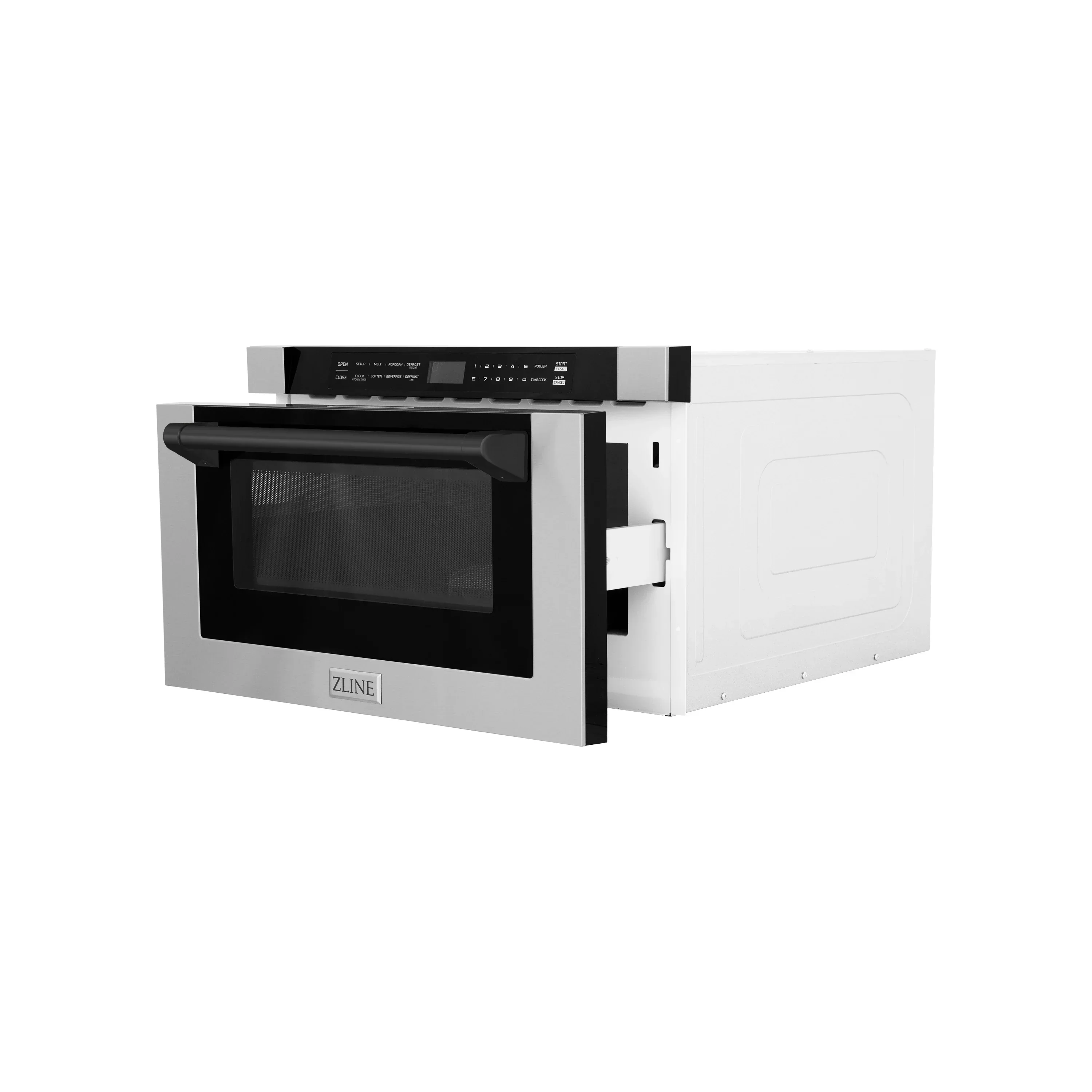 ZLINE 5-Piece Appliance Package - 36-Inch Legacy Autograph Dual Fuel Range, Wall Mount Range Hood, 36-Inch French Door Refrigerator, Dishwasher, and 30-Inch Microwave Drawer in Stainless Steel with Matte Black Accents - Image 59