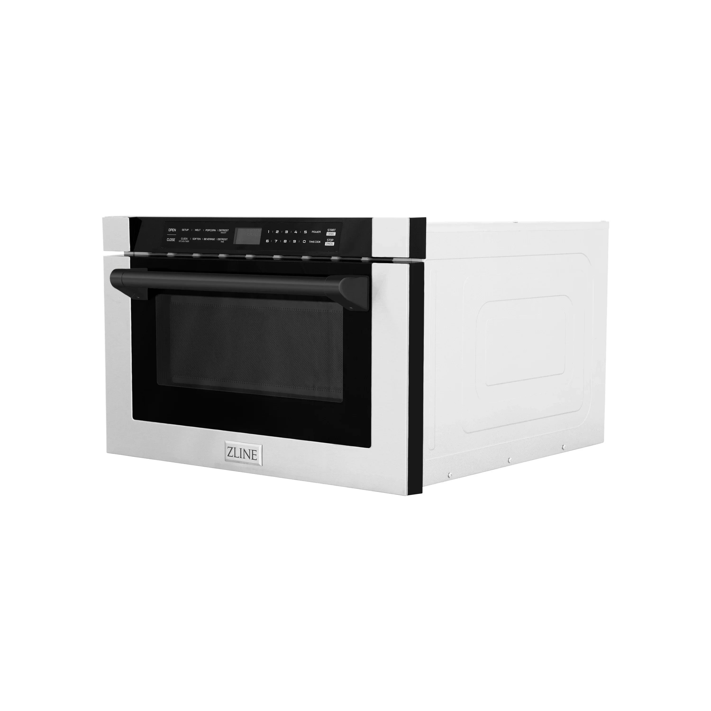 ZLINE 5-Piece Appliance Package - 48-Inch Legacy Autograph Dual Fuel Range, Wall Mount Range Hood, 36-Inch French Door Refrigerator, Dishwasher, and 30-Inch Microwave Drawer in Stainless Steel with Matte Black Accents - Image 66