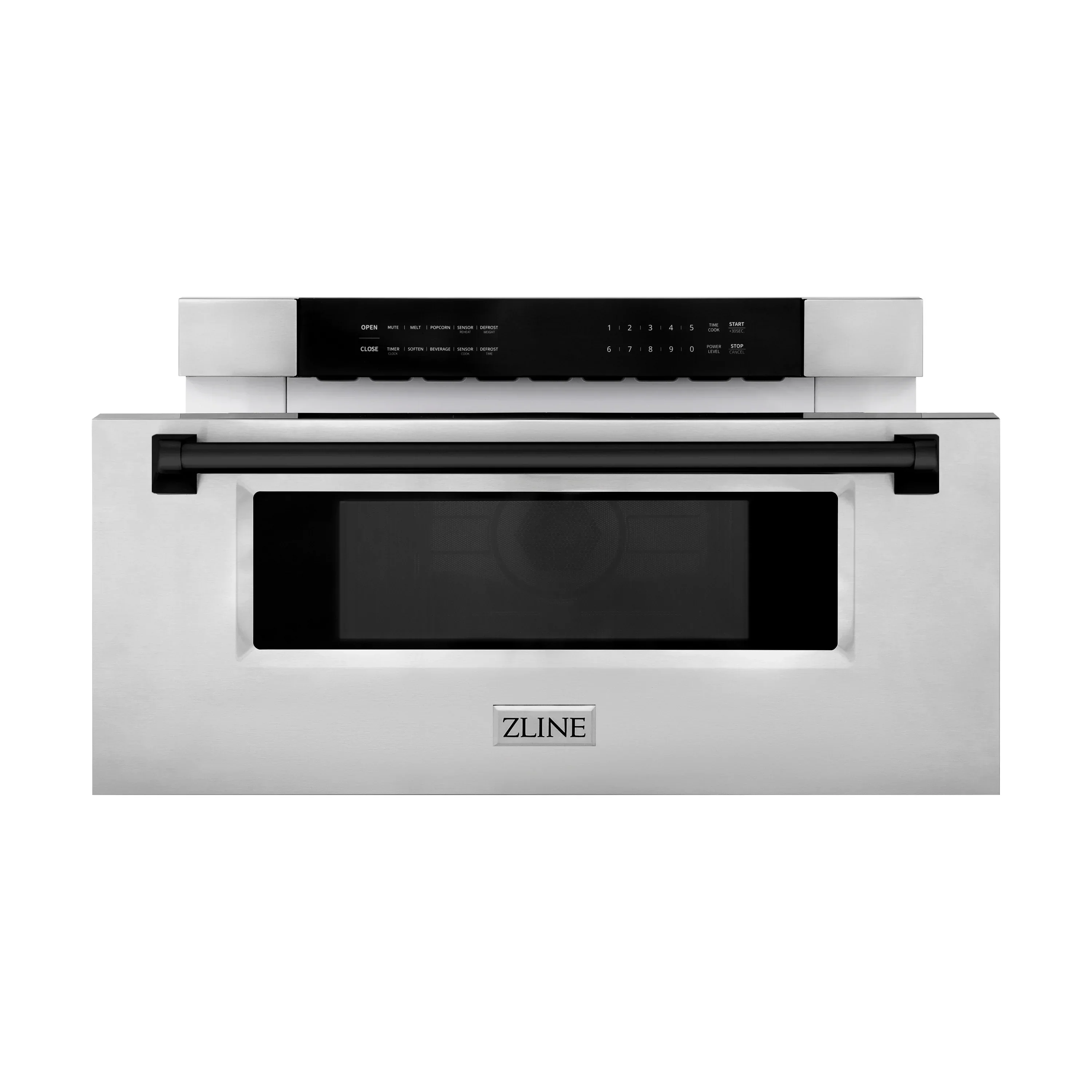 ZLINE 5-Piece Appliance Package - 48-Inch Legacy Autograph Dual Fuel Range, Wall Mount Range Hood, 36-Inch French Door Refrigerator, Dishwasher, and 30-Inch Microwave Drawer in Stainless Steel with Matte Black Accents - Image 66