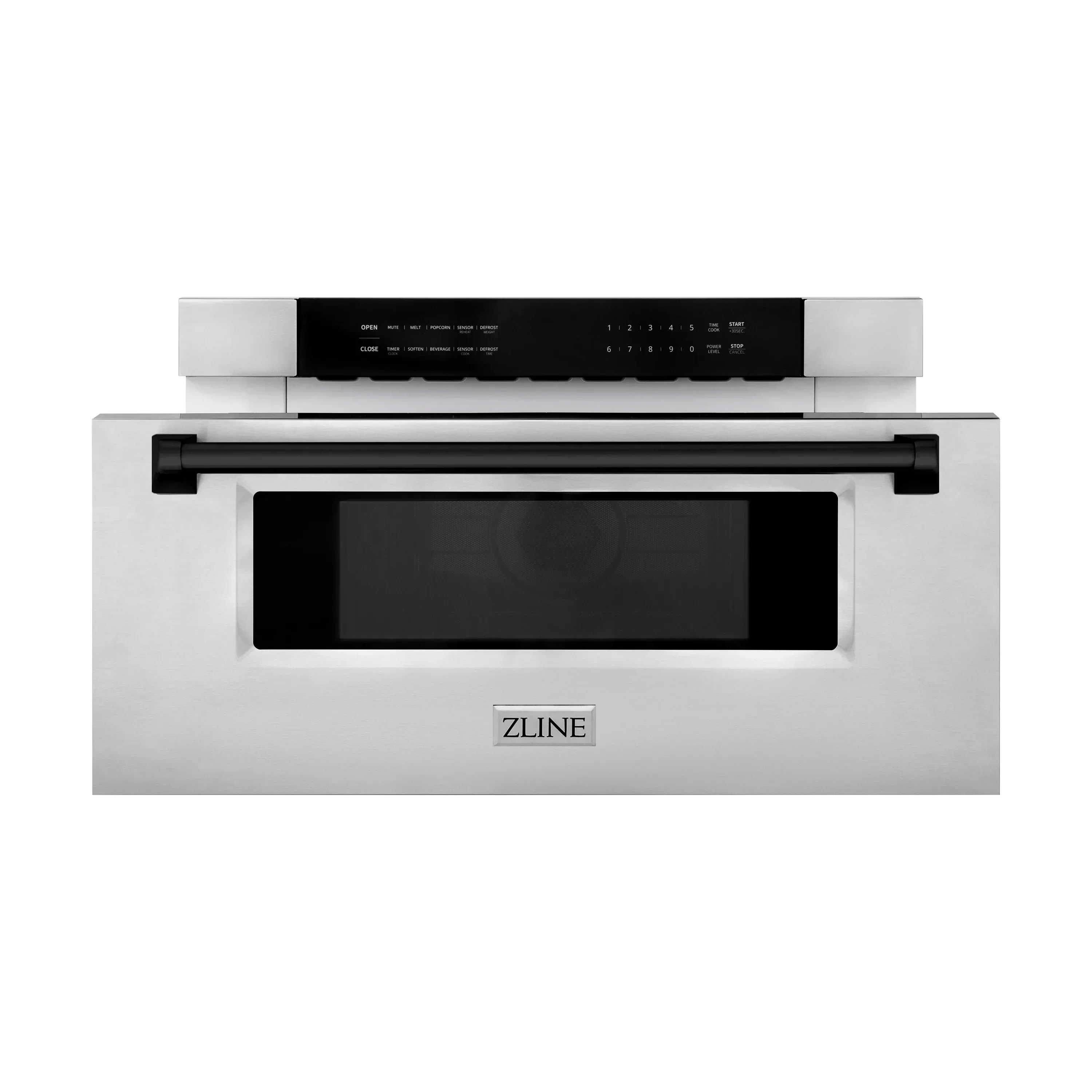 ZLINE 5-Piece Appliance Package - 48-Inch Legacy Autograph Dual Fuel Range, Wall Mount Range Hood, 36-Inch French Door Refrigerator with Water Dispenser, Dishwasher, and 30-Inch Microwave Drawer in Stainless Steel with Matte Black Accents - Image 65