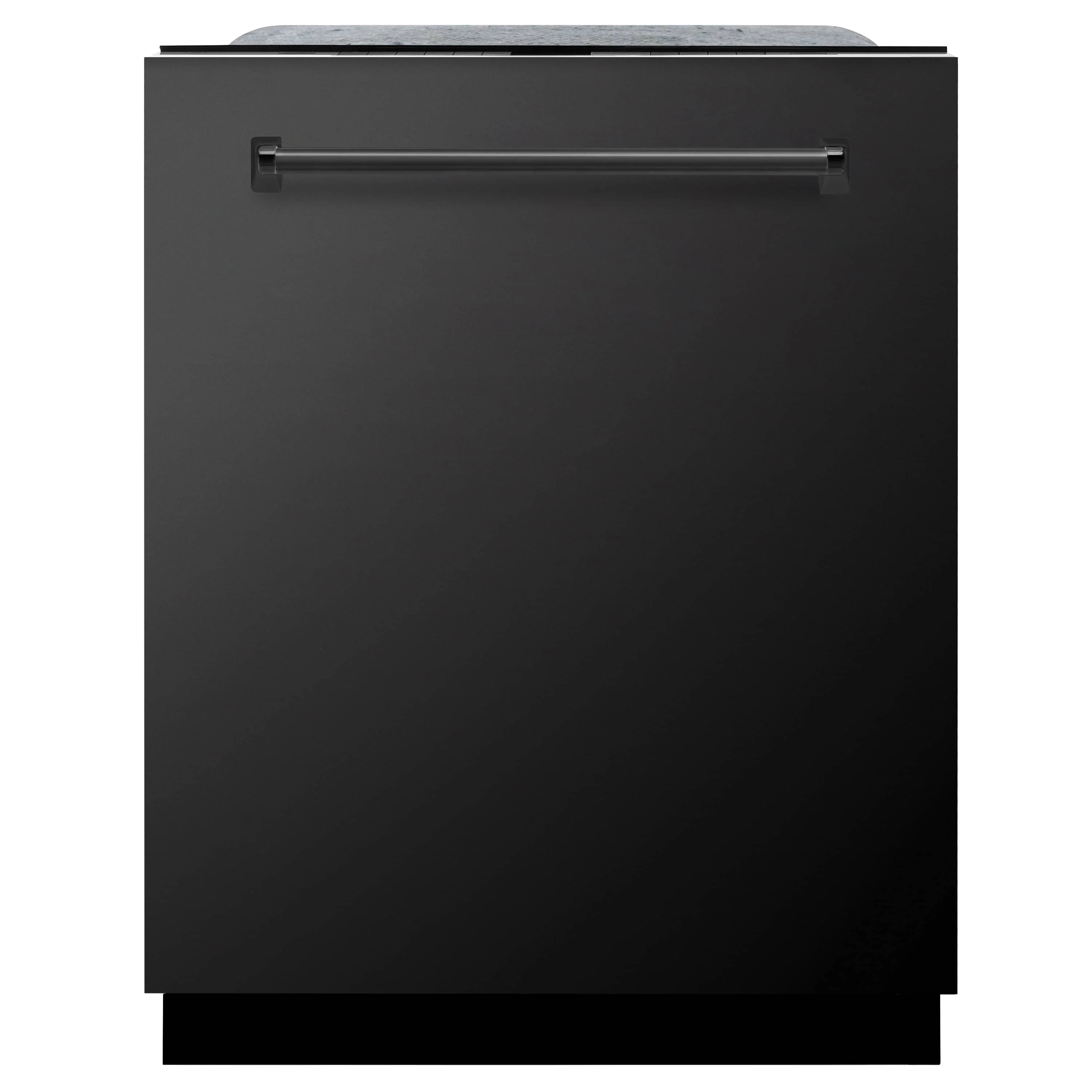 ZLINE 5-Piece Appliance Package - 30-Inch Dual Fuel Range, Hood, Refrigerator, Dishwasher, and Microwave Drawer in Black Stainless Steel - Image 38