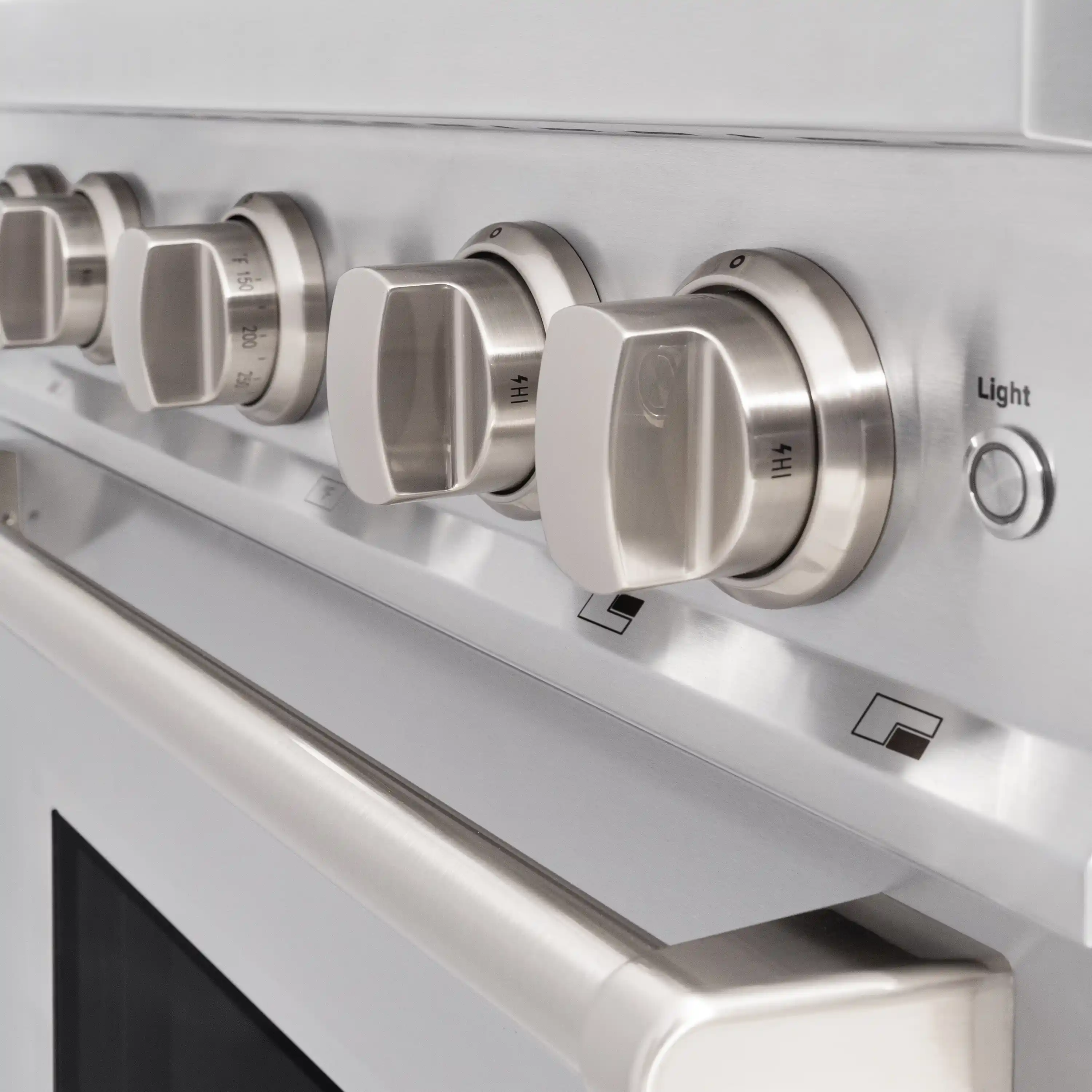 ZLINE 5-Piece Appliance Package - 30-Inch Gas Range, Hood, Refrigerator, Dishwasher, and Microwave Drawer in Stainless Steel - Image 8