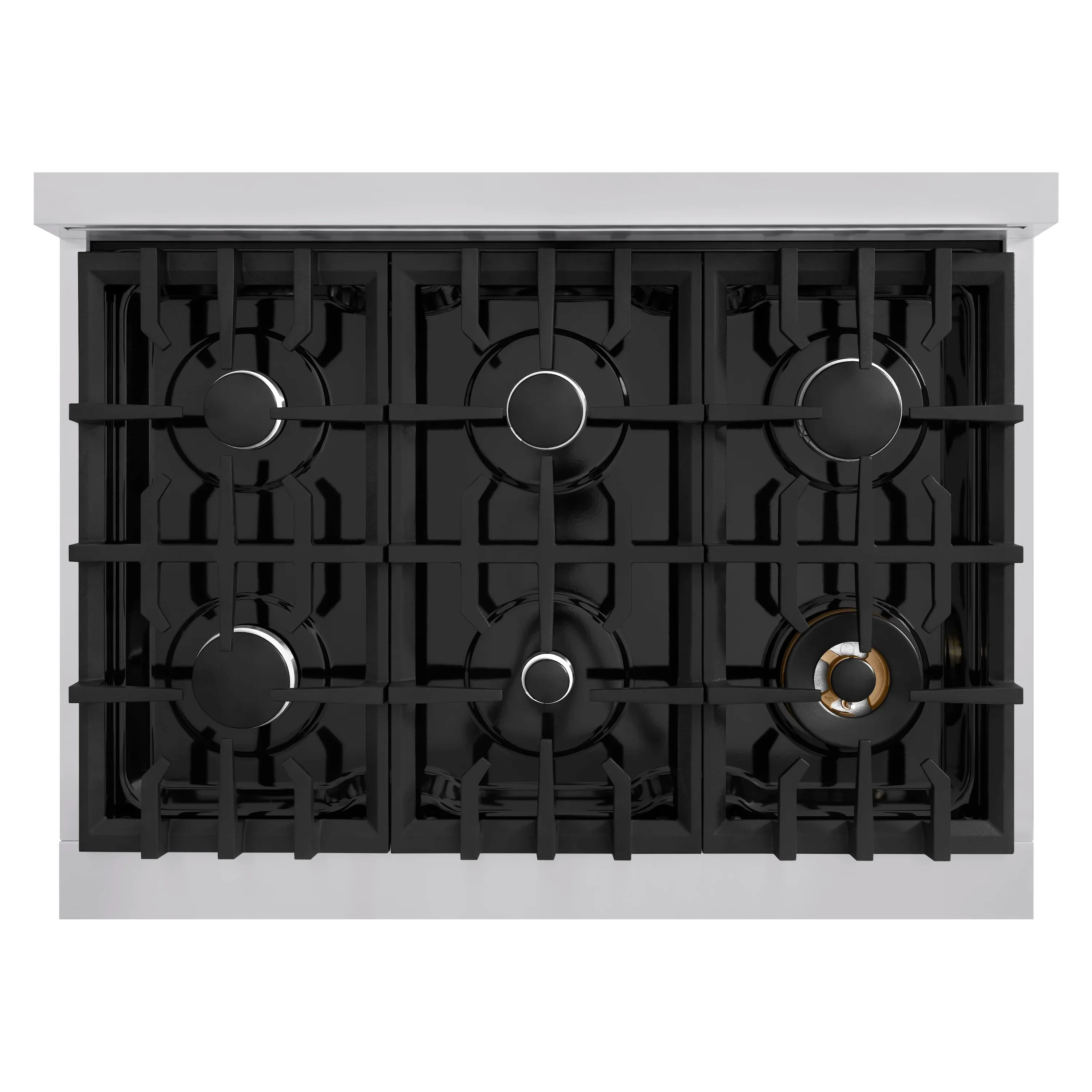 ZLINE 5-Piece Appliance Package - 36-Inch Dual Fuel Range, Hood, Refrigerator with Water Dispenser, Dishwasher, and Microwave Drawer in Stainless Steel - Image 7