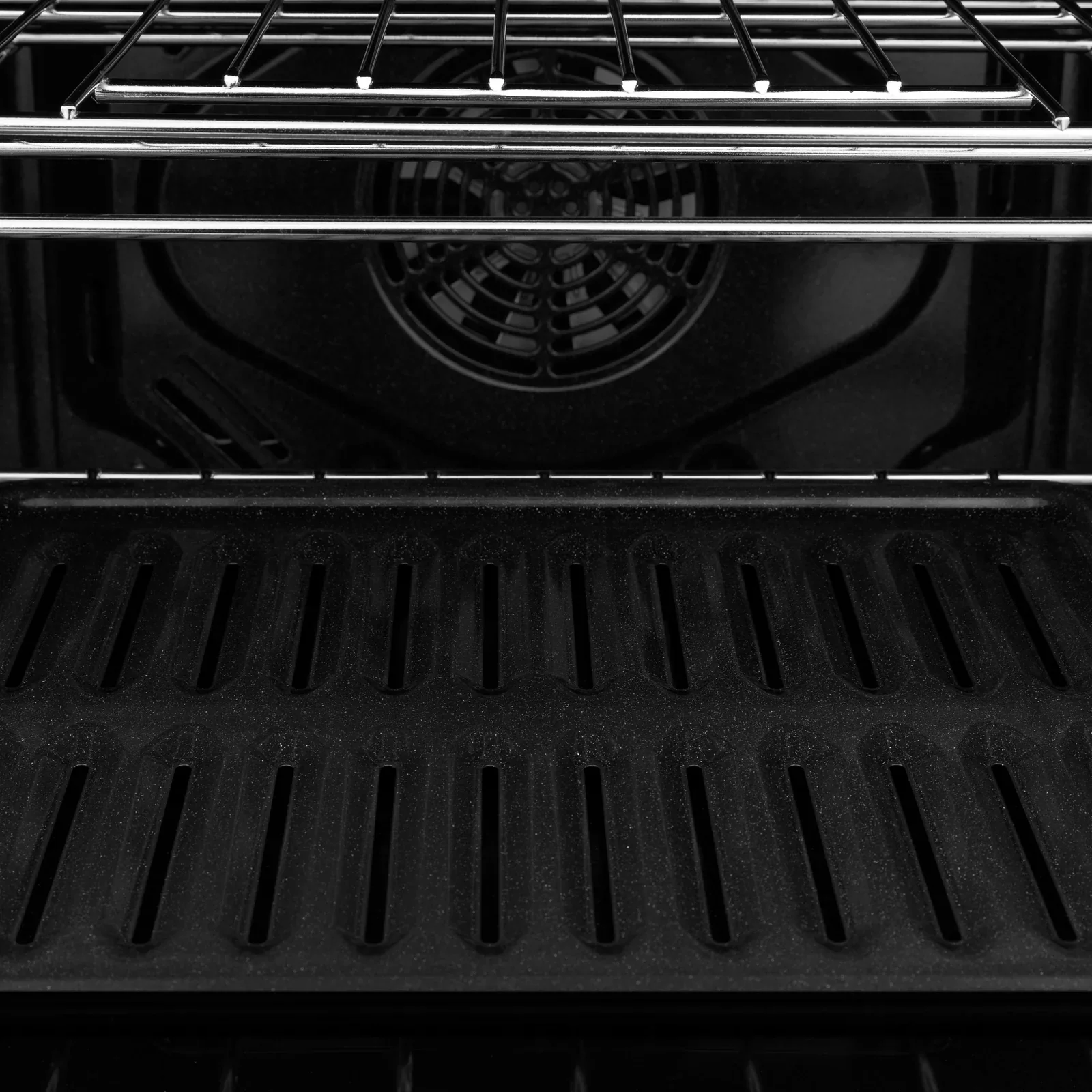ZLINE 5-Piece Appliance Package - 36-Inch Rangetop with Brass Burners, Refrigerator, 30-Inch Electric Double Wall Oven, 3-Rack Dishwasher, and Convertible Wall Mount Hood in Black Stainless Steel (5KPR-RTBRH36-AWDDWV) - Image 42