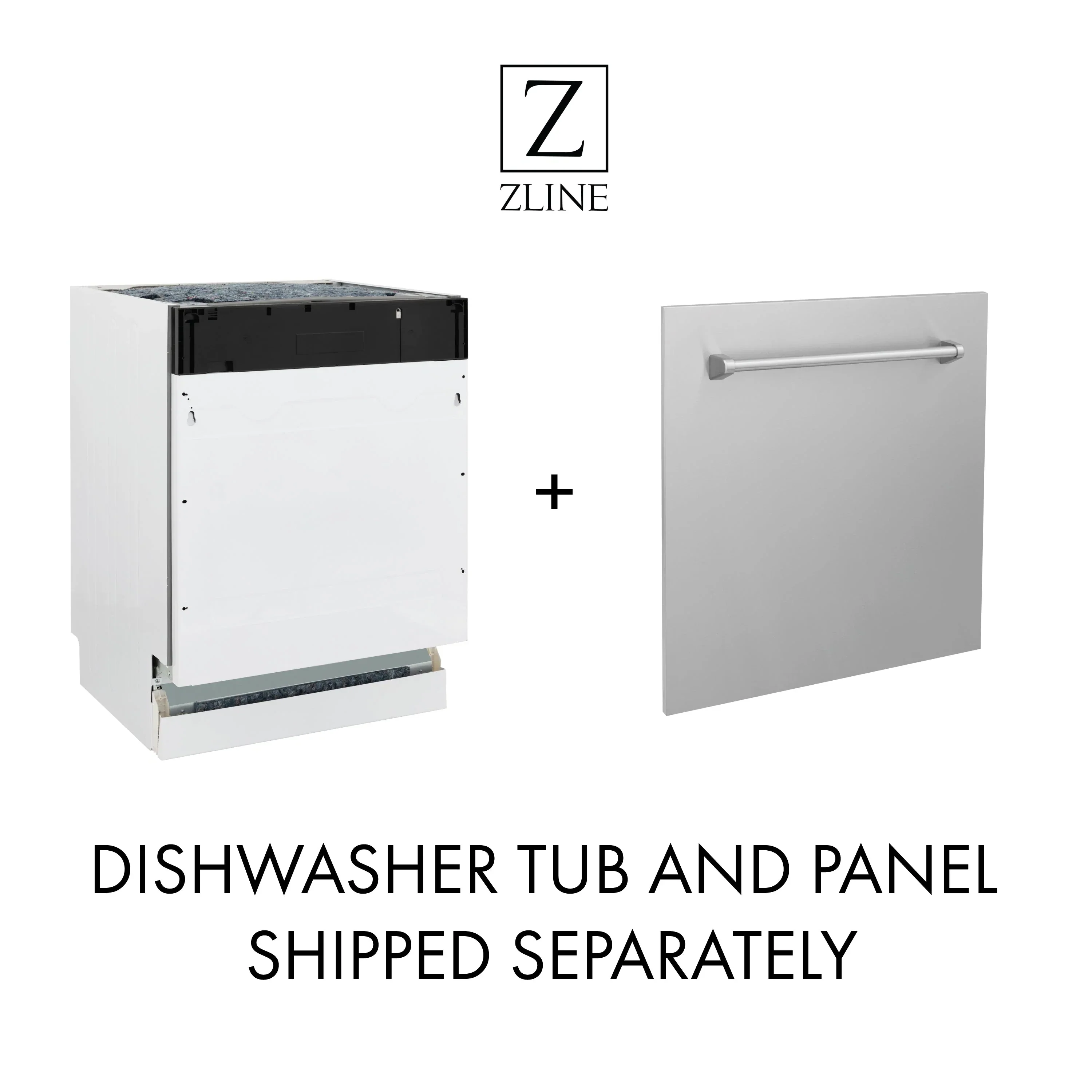 ZLINE 5-Piece Appliance Package - 48-Inch Dual Fuel Range, Refrigerator, Convertible Wall Mount Hood, Microwave Oven, and 3-Rack Dishwasher in Black Stainless Steel - Image 47