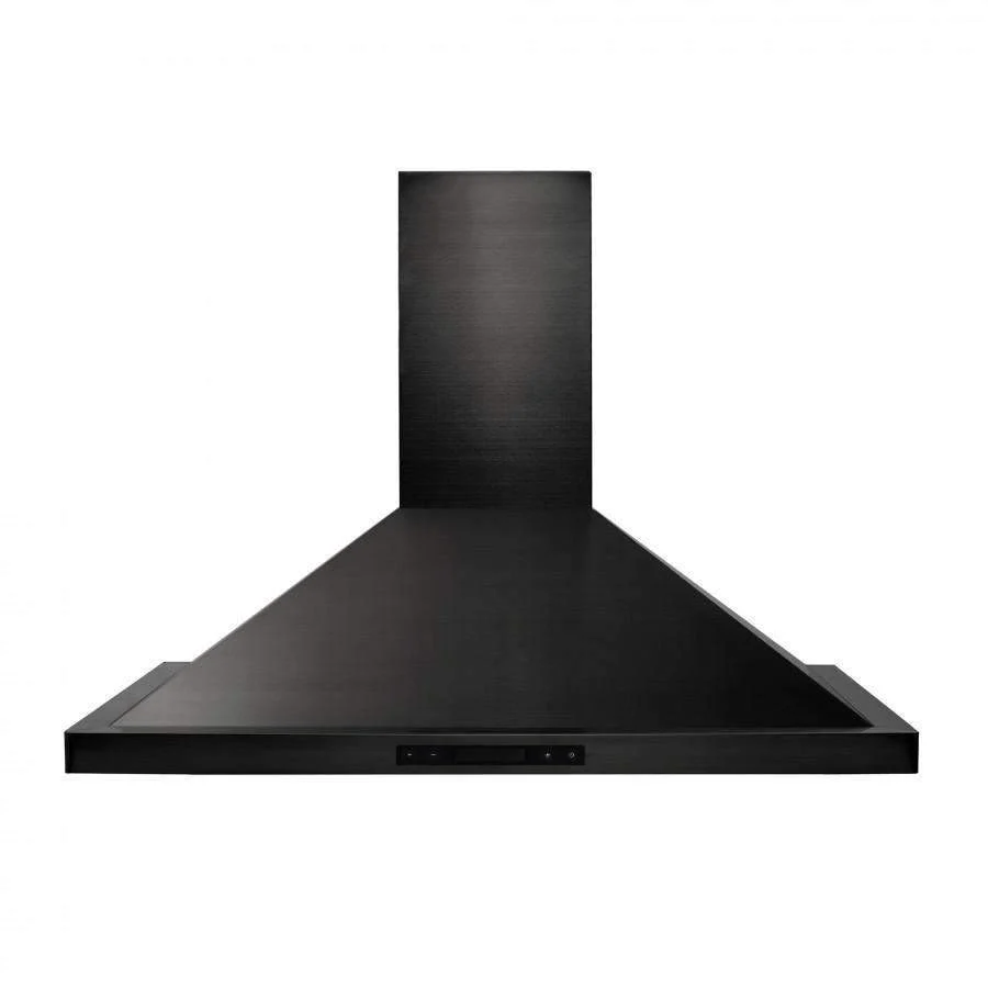 ZLINE 5-Piece Appliance Package - 48-Inch Dual Fuel Range, Refrigerator, Convertible Wall Mount Hood, Microwave Oven, and 3-Rack Dishwasher in Black Stainless Steel - Image 65