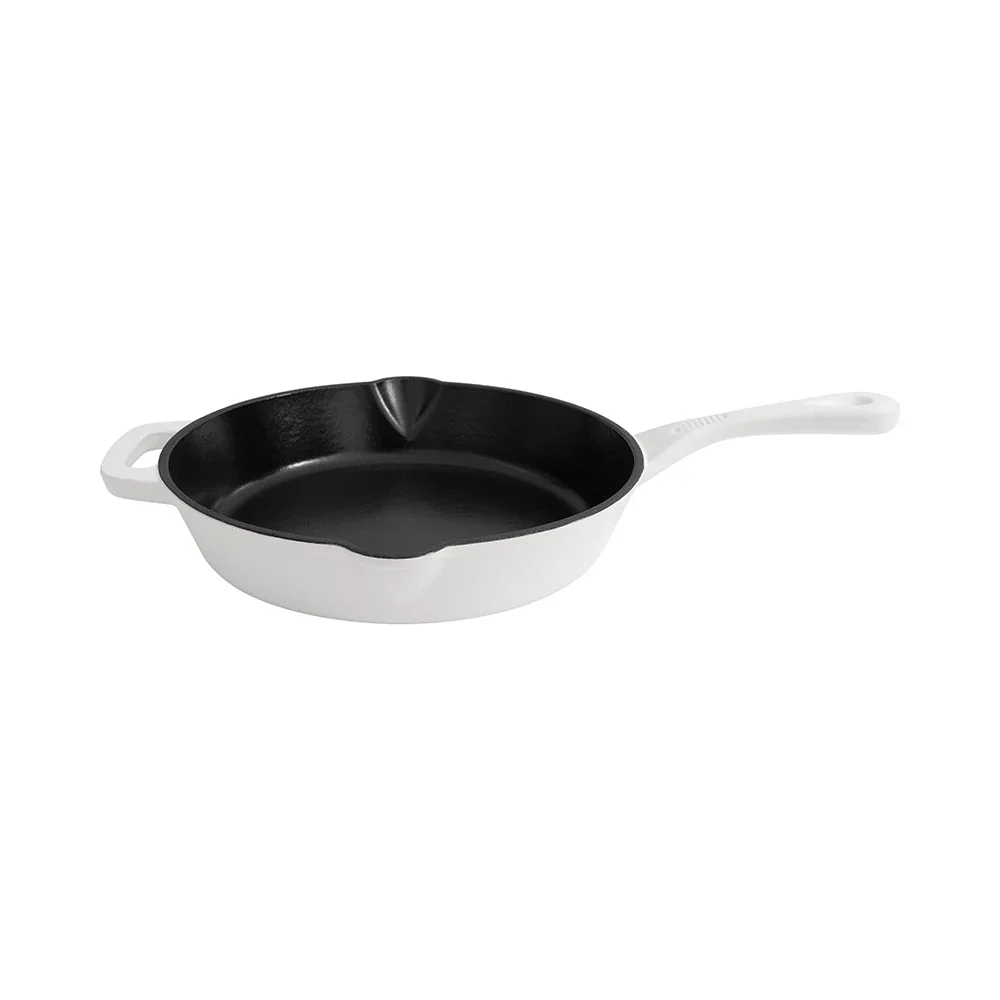 ZLINE 5-Piece Enameled Cast Iron Cookware Set in White Matte (CWSETS-WM-5) - Image 7