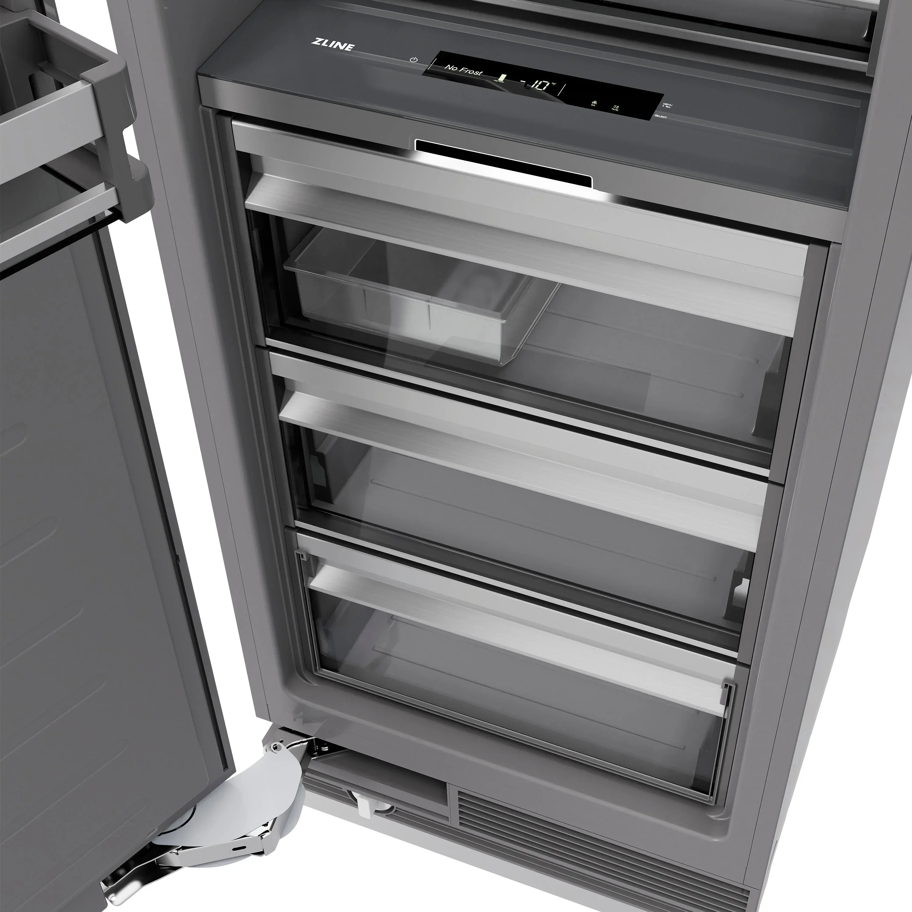 ZLINE 54-Inch Column 16.7 Cu. Ft. Refrigerator and 12.4 Cu. Ft. Freezer in Panel Ready - Image 16
