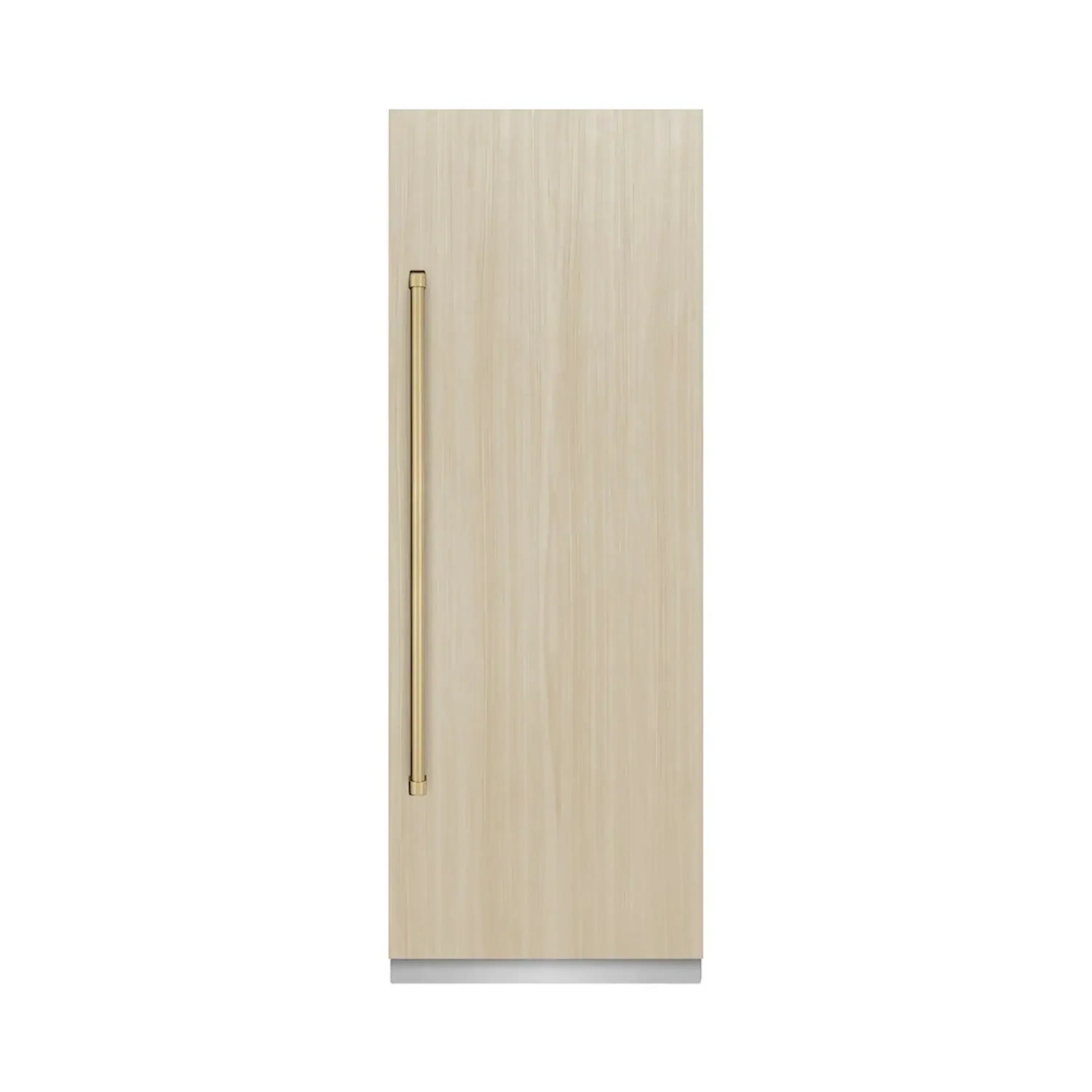 ZLINE 54-Inch Column 16.7 Cu. Ft. Refrigerator and 12.4 Cu. Ft. Freezer in Panel Ready with Champagne Bronze Accent - Image 4